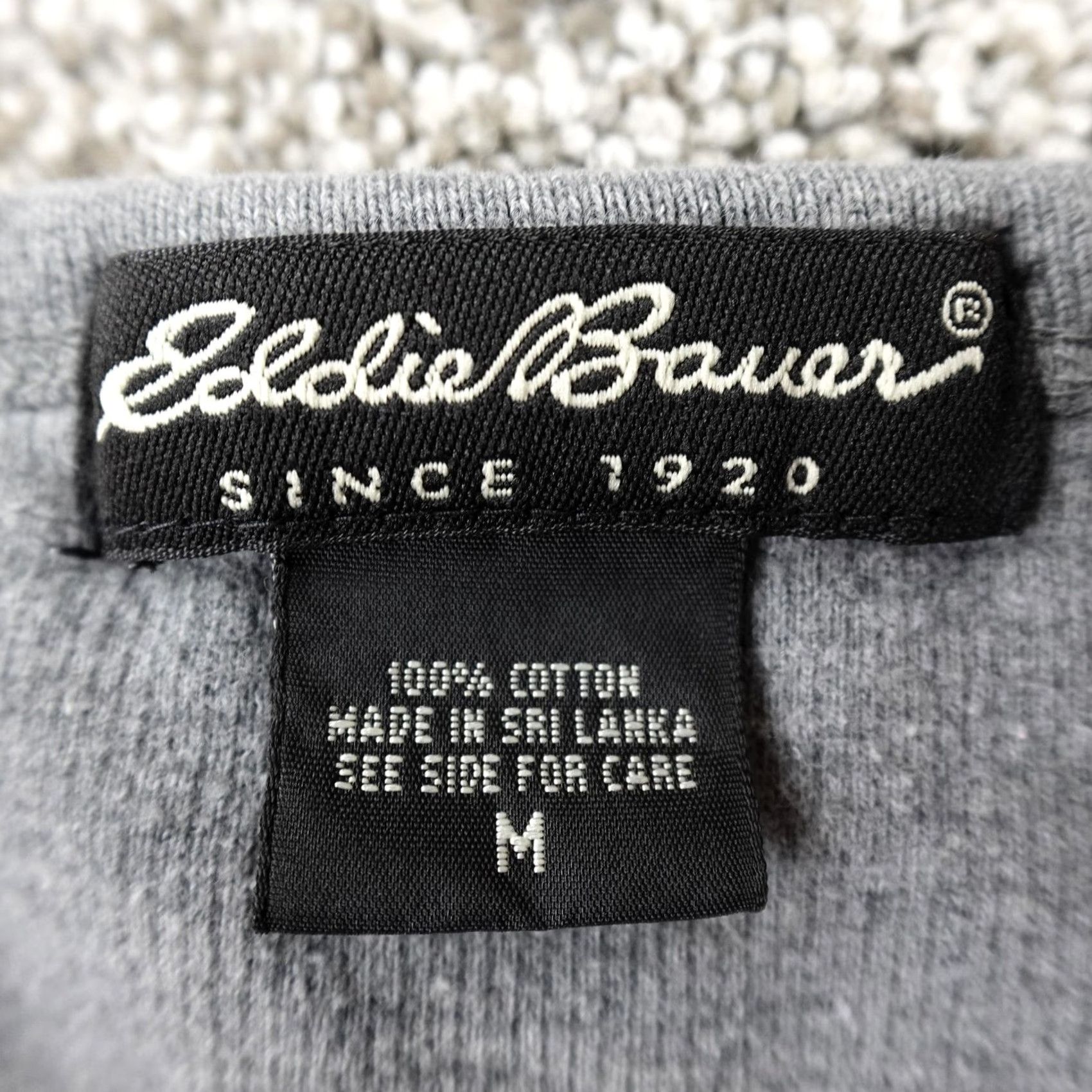 Eddie Bauer Eddie Bauer Sweater Mens M Gray Knit Thermal Crewneck Pullover Outdoor Hiking Size US M / EU 48-50 / 2 - 4 Thumbnail