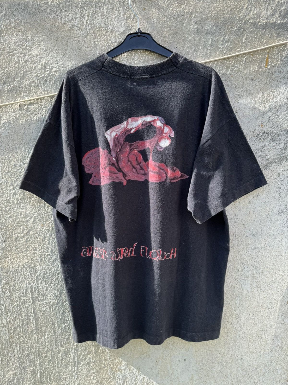 Band Tees × Vintage Vintage Eisregen Metal Band Krebs Macht Frei Single Stitch Size US XL / EU 56 / 4 - 2 Thumbnail