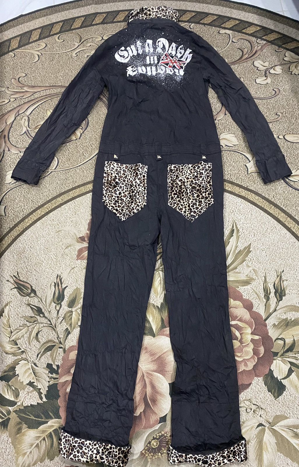 Beauty Beast × Japanese Brand punk coverall jumpsuit Size 30" / US 8 / IT 44 - 3 Thumbnail