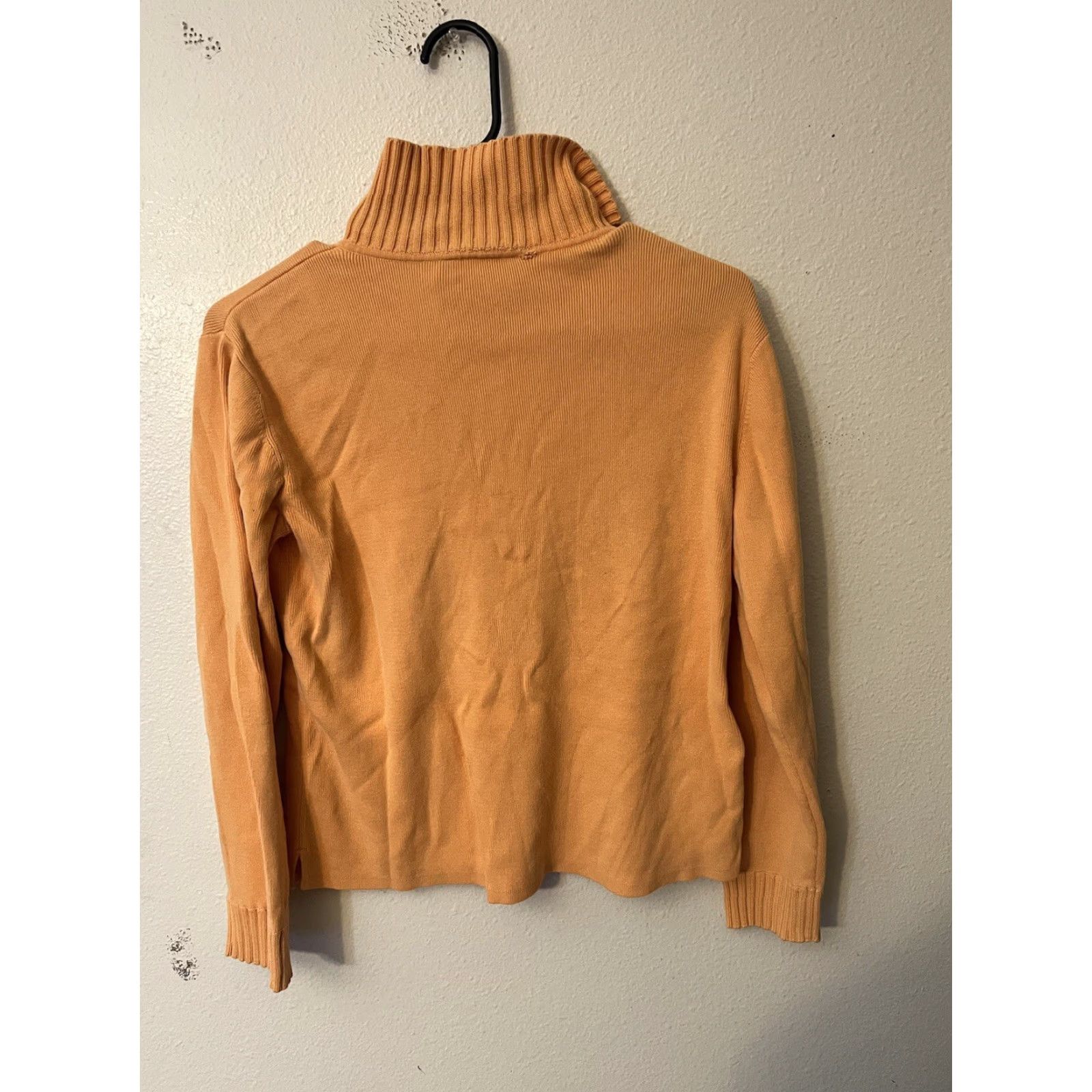 Talbots Talbots Pullover Shirt Orange Women PP 1/4 Zip Corduroy Petite Vintage Women’s Size XXS / US 00 / IT 34 - 3 Thumbnail