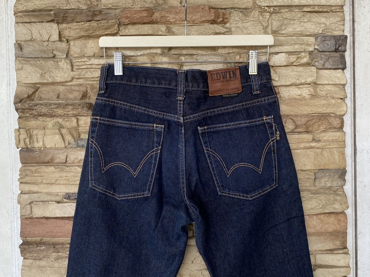 Vintage 💸 Binding Offer Edwin 505 New Vintage Straight Cut Jeans Size US 28 / EU 44 - 10 Thumbnail