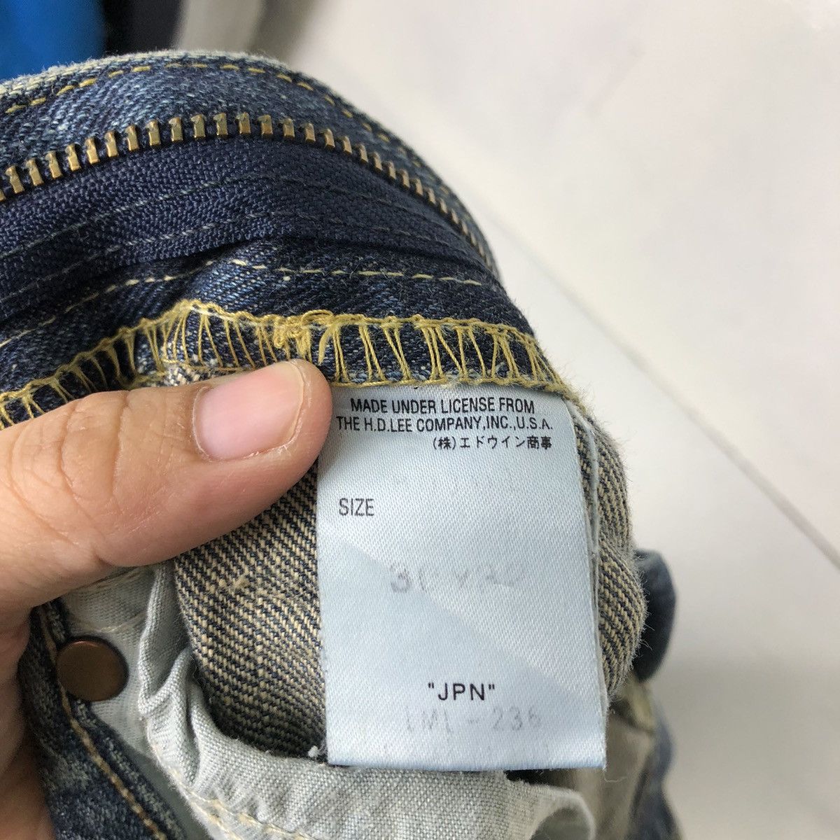 Japanese Brand VINTAGE LADY LEE RIDER SANFORIZED DENIM JEANS Size 28" / US 6 / IT 42 - 11 Thumbnail