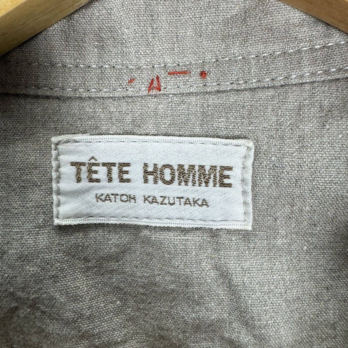 Tete Homme ☀️80s TETE HOMME KATOH KAZUTAKA BOMBER JACKET Size US M / EU 48-50 / 2 - 12 Thumbnail