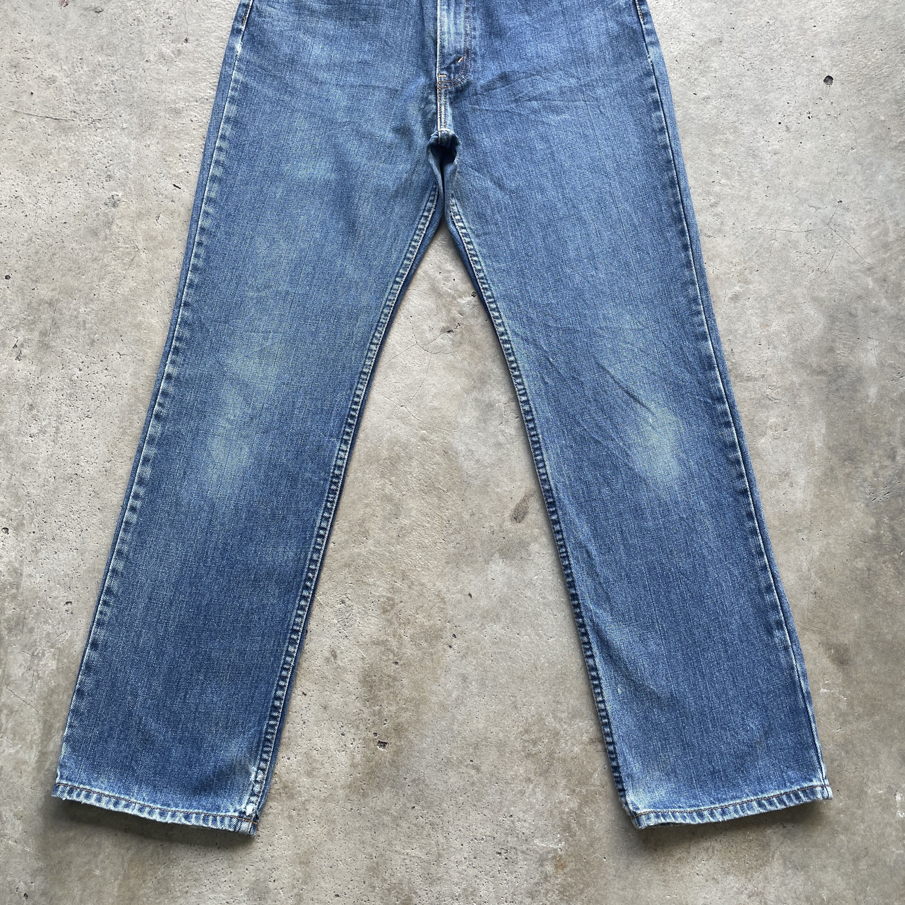Jean × Levi's VINTAGE LEVI’S 519 J09 DENIM FADED JEANS PANTS W27x29 Size US 27 - 4 Thumbnail