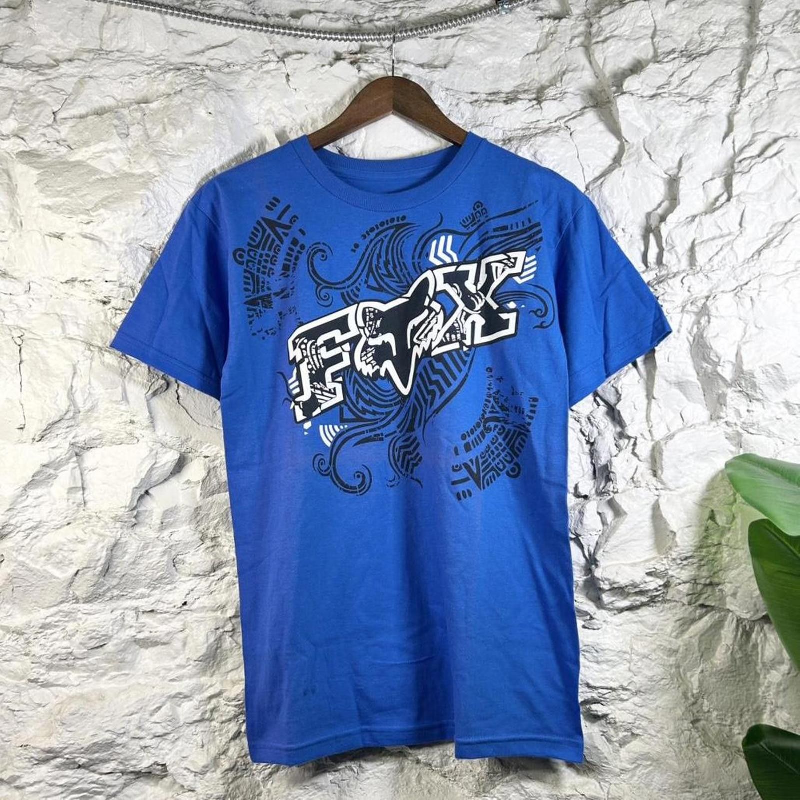 Fox Racing Y2K Fox Racing Spell Out Cyber Graphic Tee Size Small Size US S / EU 44-46 / 1 - 2 Thumbnail