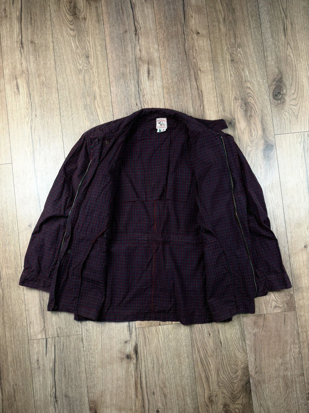 Boston Traders Boston Italy Workwear Bomber Jacket Plaid Zip Size M Size US M / EU 48-50 / 2 - 3 Thumbnail