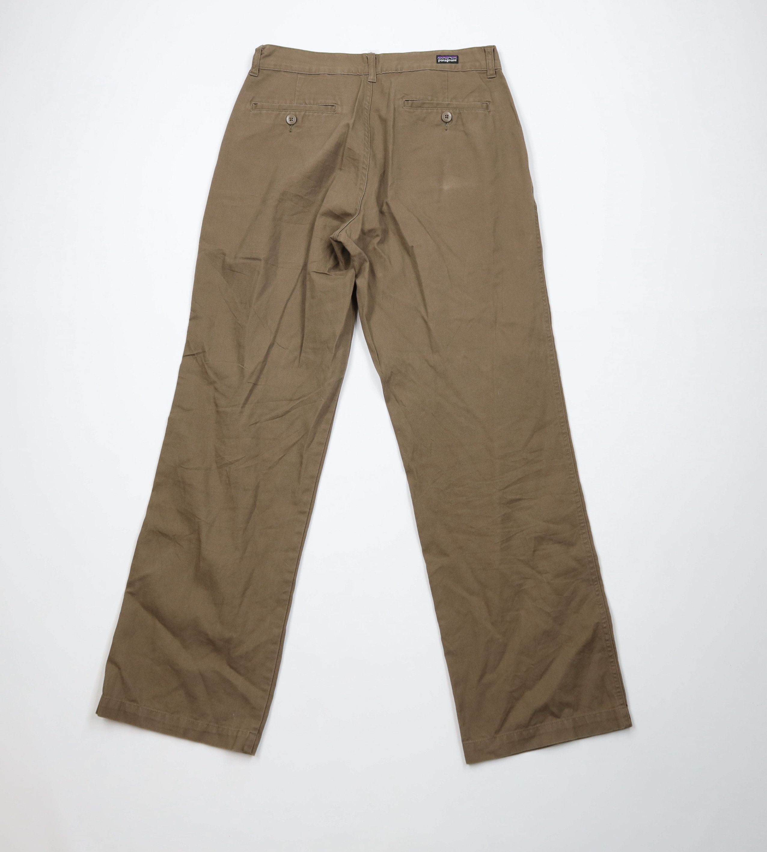 Patagonia Vintage Patagonia Faded Organic Cotton Wide Leg Pants Brown Size US 32 / EU 48 - 9 Thumbnail