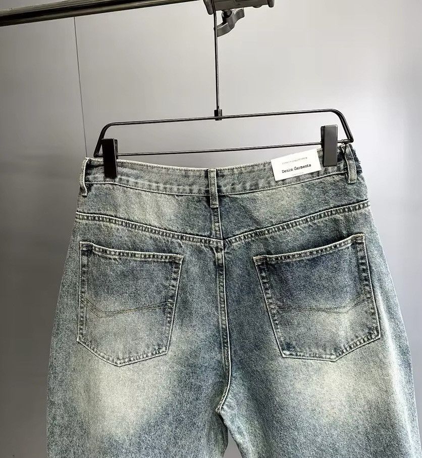 Japanese Brand × Jean Stylish Skateboard Baggy Ripped Jeans Size US 31 - 11 Thumbnail