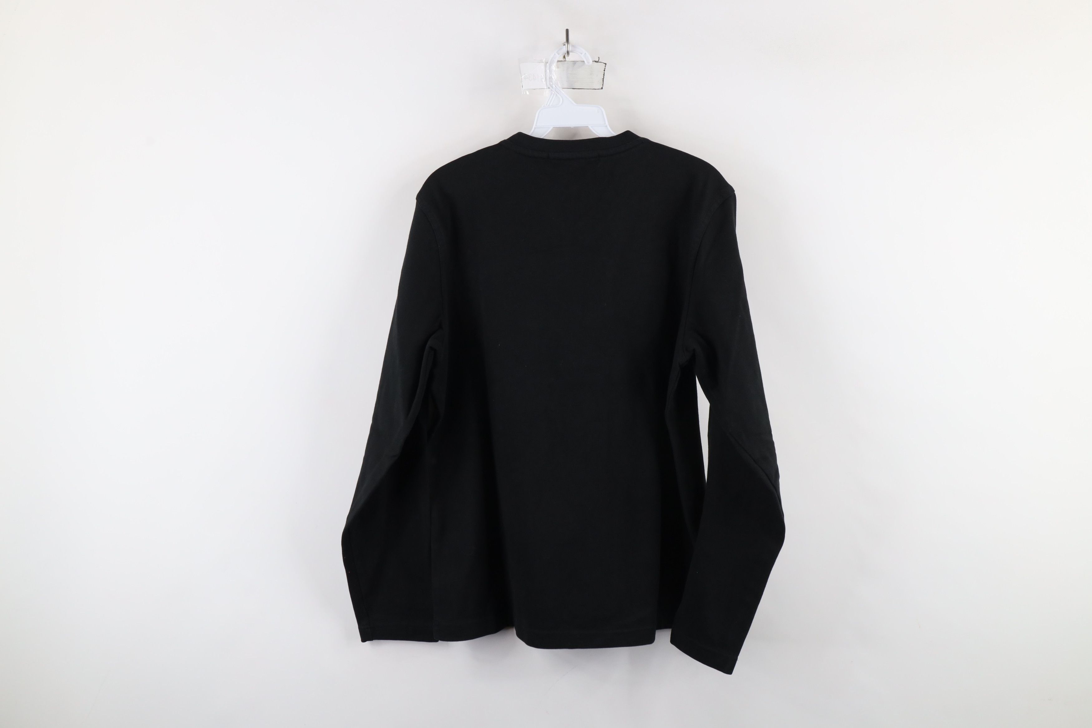 Banana Republic × Vintage Vintage 90s Banana Republic Heavy Ribbed Knit T-Shirt Black Size US M / EU 48-50 / 2 - 7 Thumbnail