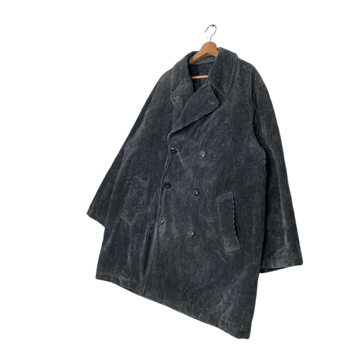 Yohji Yamamoto 🔥VINTAGE LONG JACKET CORDUROY YOHJI YAMAMOTO AAR Size US L / EU 52-54 / 3 - 2 Thumbnail