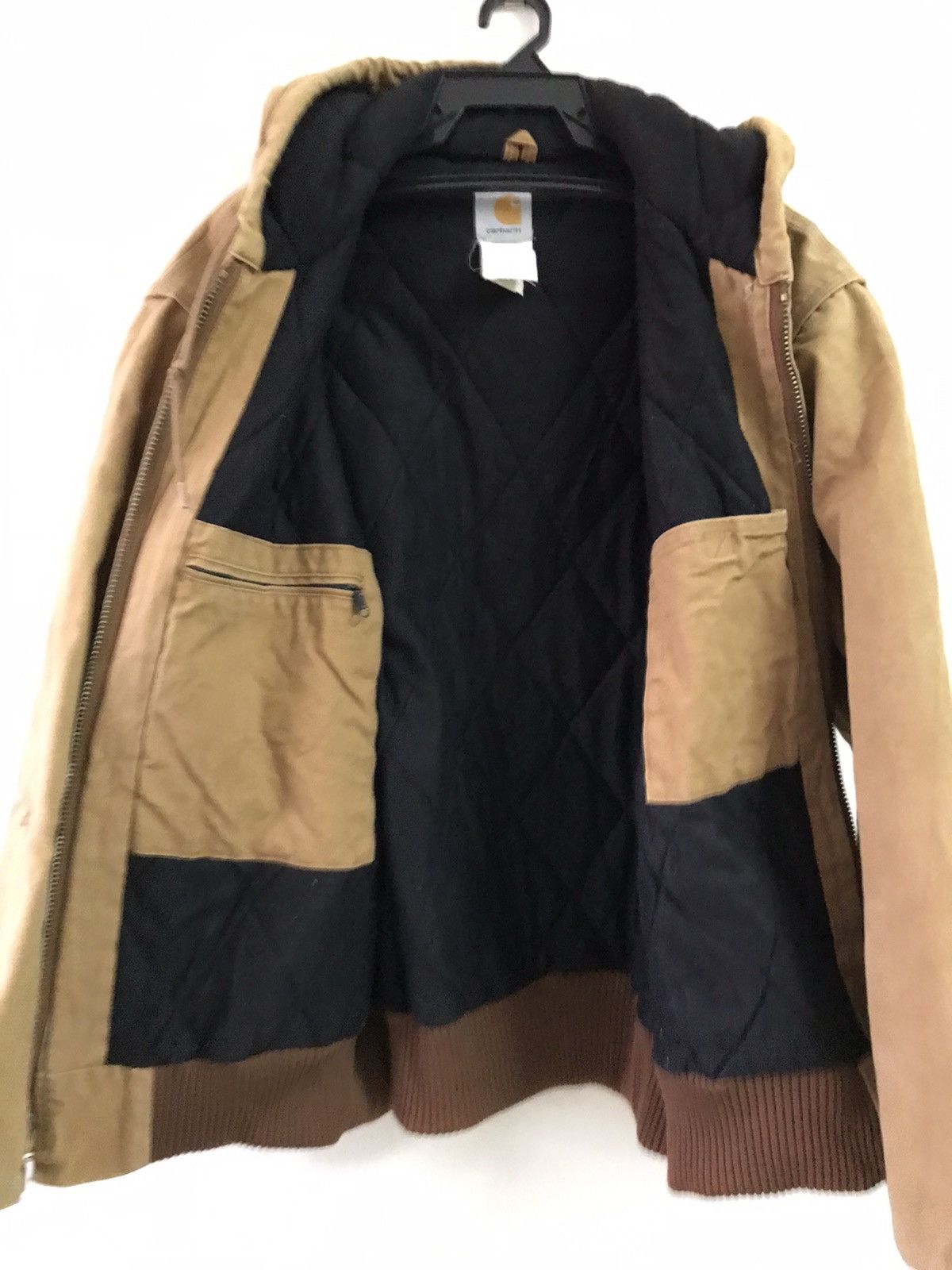 Carhartt Vintage Carhartt Duck Canvas Hoodie Jacket Made in USA Size US L / EU 52-54 / 3 - 4 Thumbnail