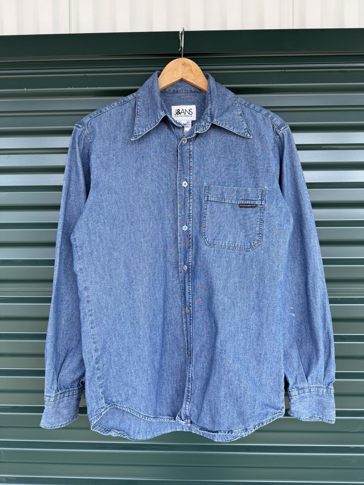 Dolce & Gabbana × Vintage Vintage Dolce & Gabanna Denim Button Up 