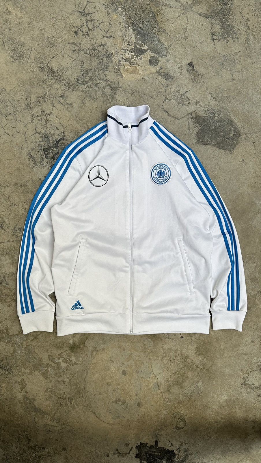 Adidas Adidas Deutscher x Mercedes Benz logo vintage windbreaker Grailed