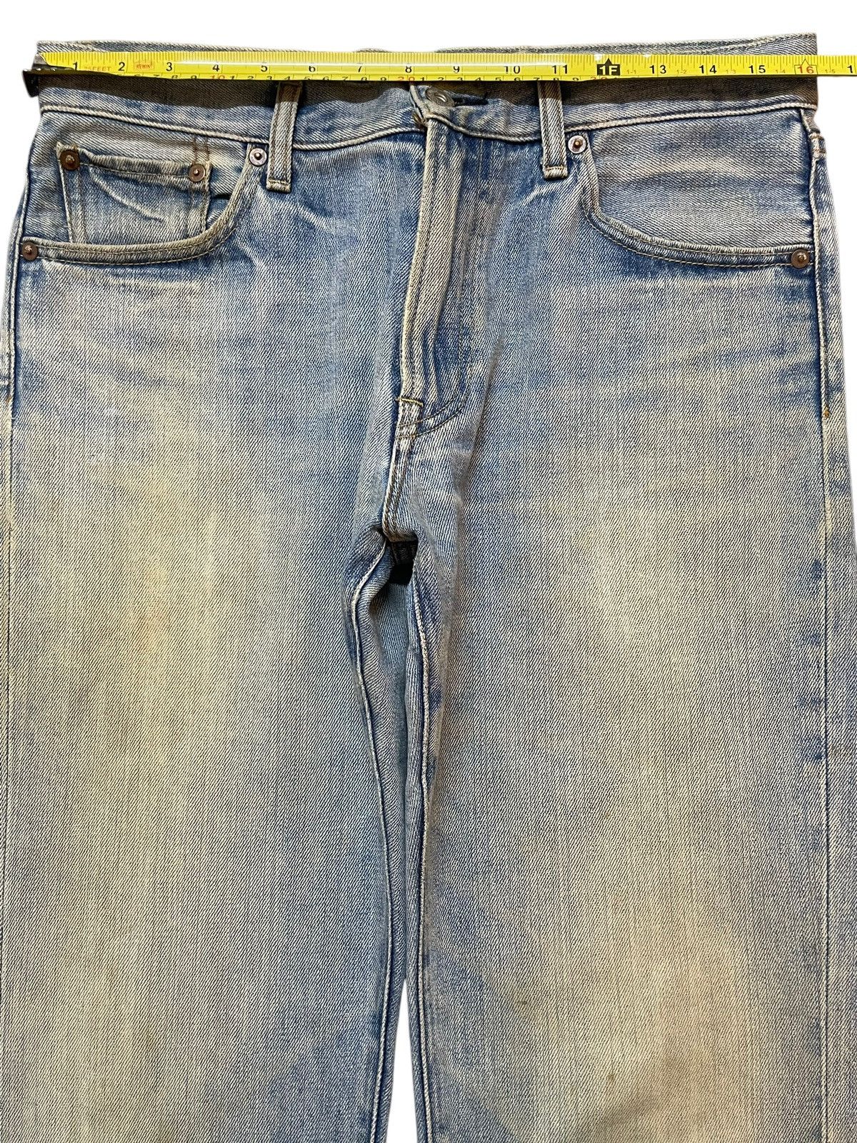 Uniqlo Vintage Japanese Uniqlo Mud Faded Wash Style Loose Jeans Size US 32 / EU 48 - 11 Thumbnail