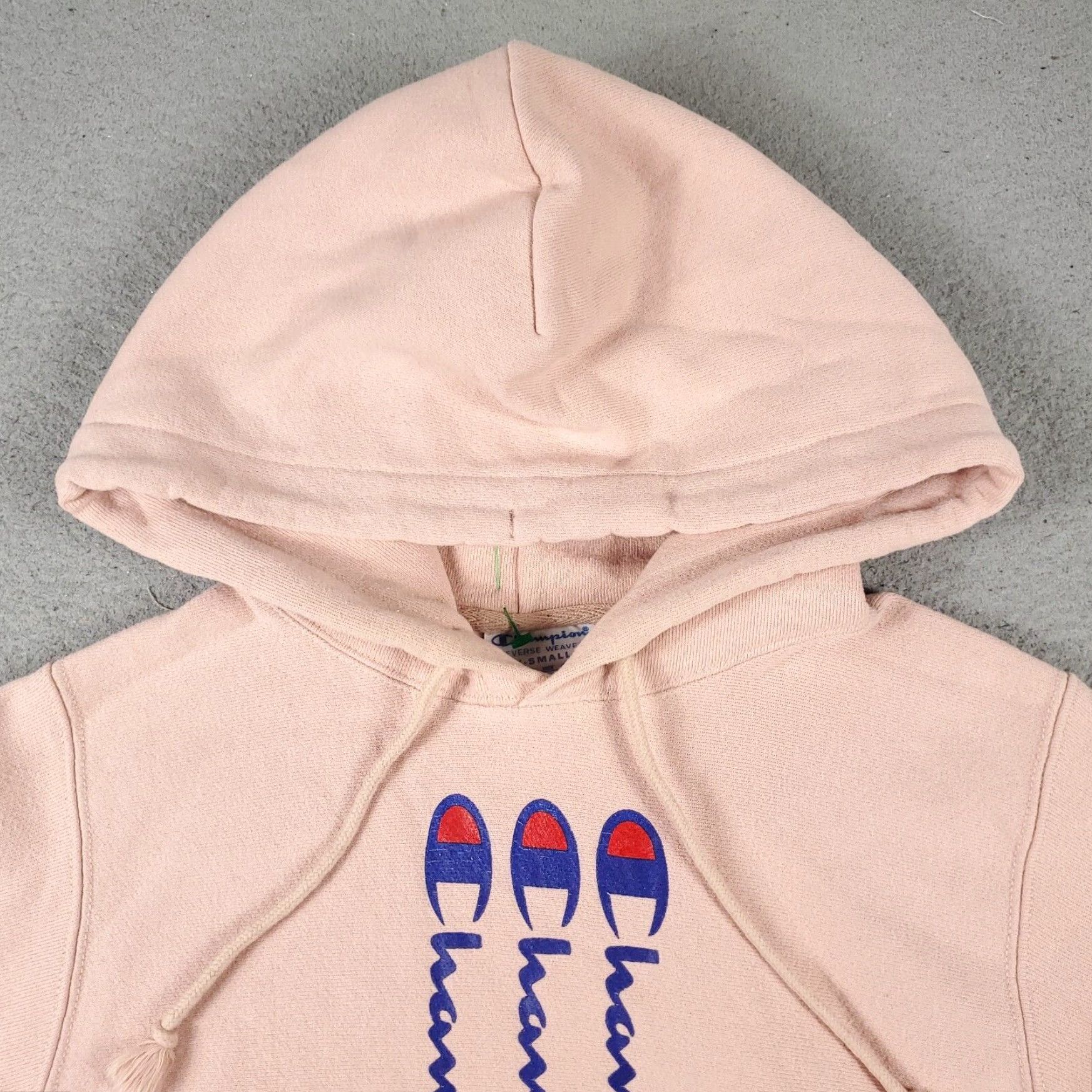 Champion Champion Pink Reverse Weave Hoodie Sweatshirt Womens XS Pullover Size XS / US 0-2 / IT 36-38 - 3 Thumbnail