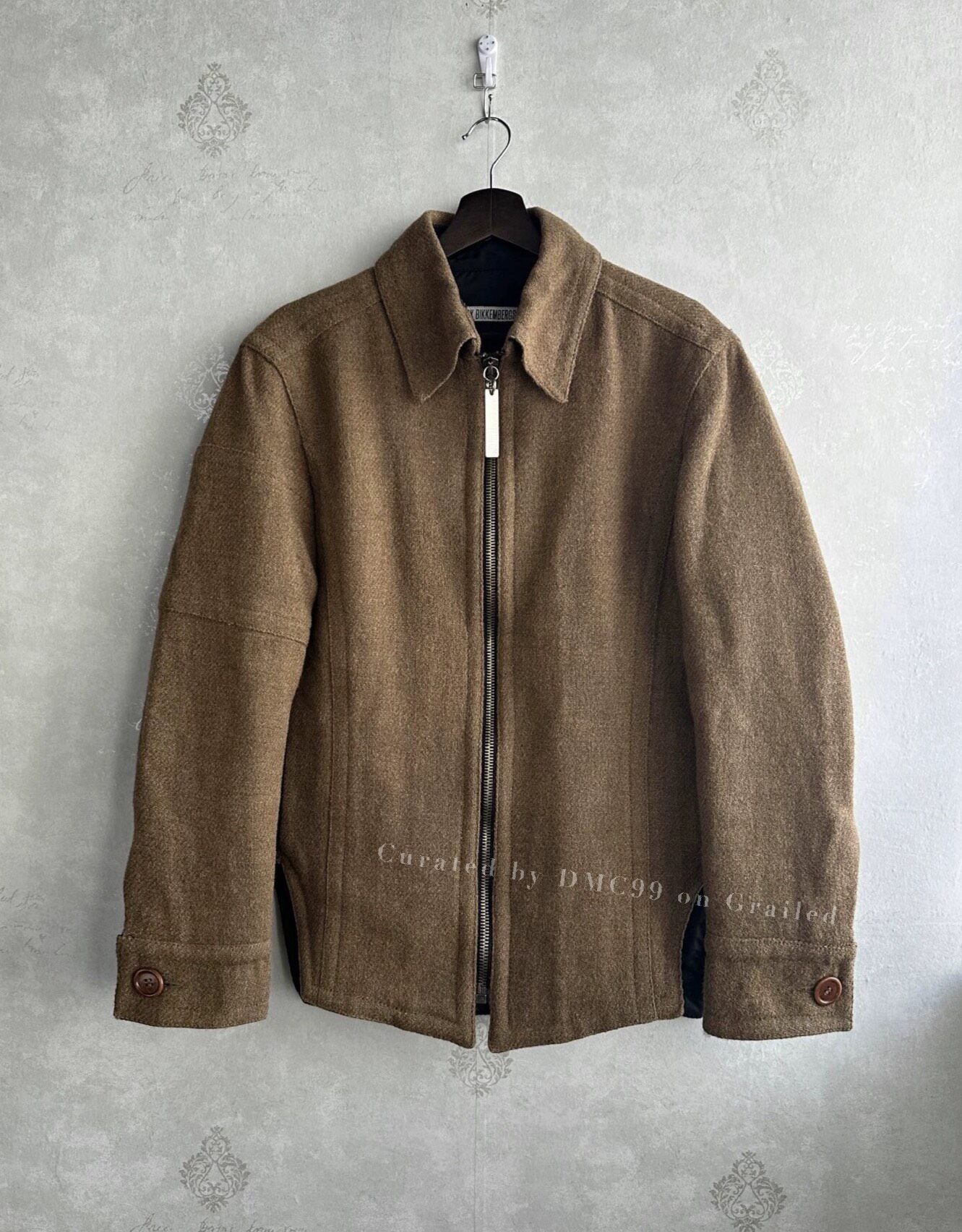 Dirk Bikkembergs Dirk Bikkembergs 90s wool heavyweight jacket 