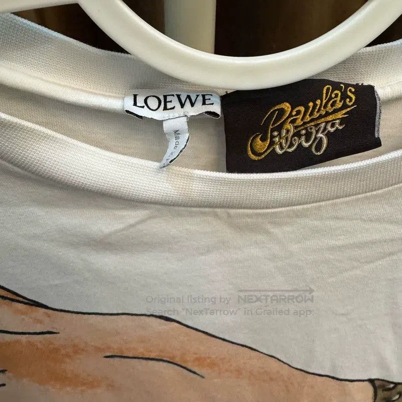 Loewe Loewe Mermaid Long Sleeve Short T-Shirt Size US XS / EU 42 / 0 - 2 Thumbnail