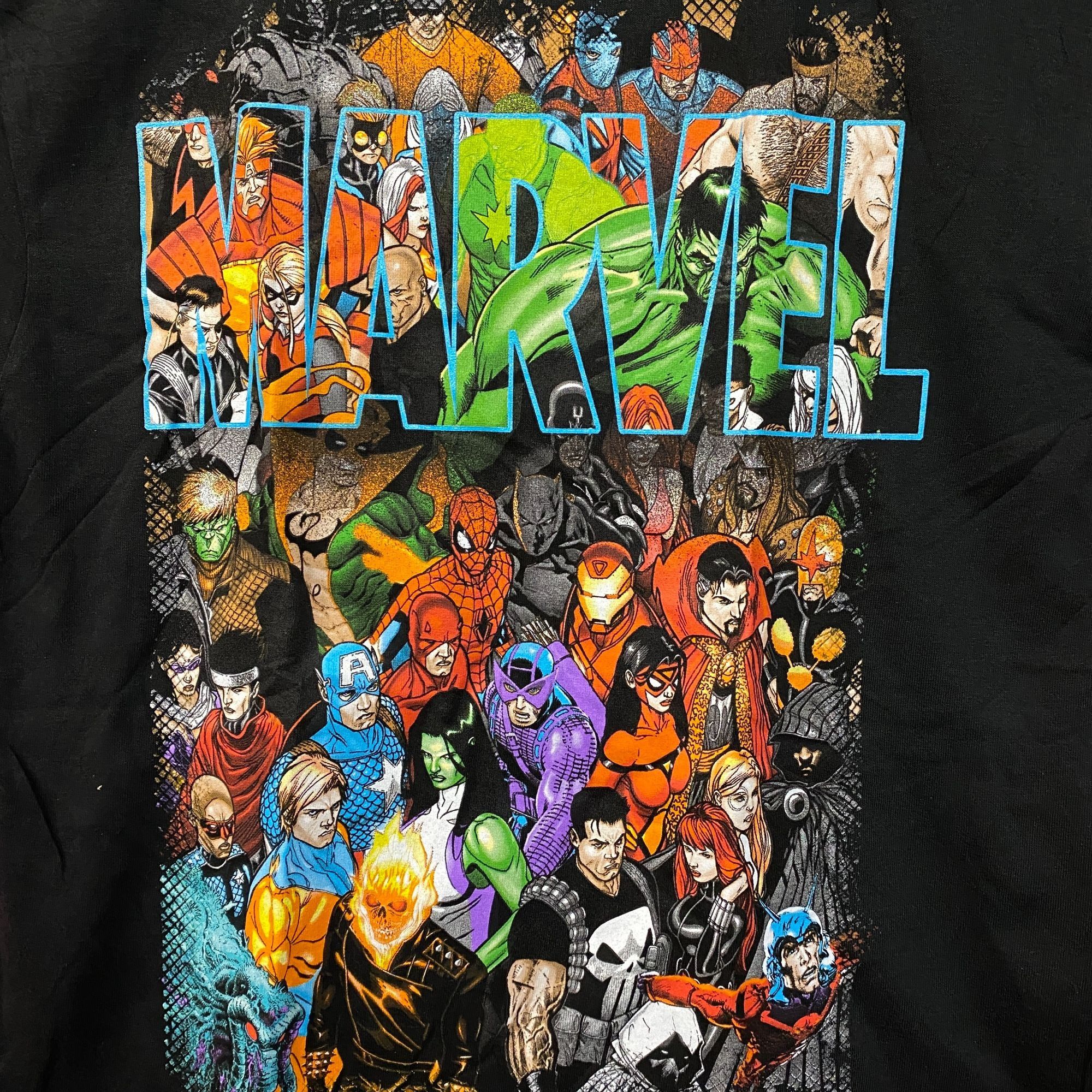 Marvel Comics Marvel Super Hero Group Shot Graphic Design T-Shirt large Size US L / EU 52-54 / 3 - 2 Thumbnail