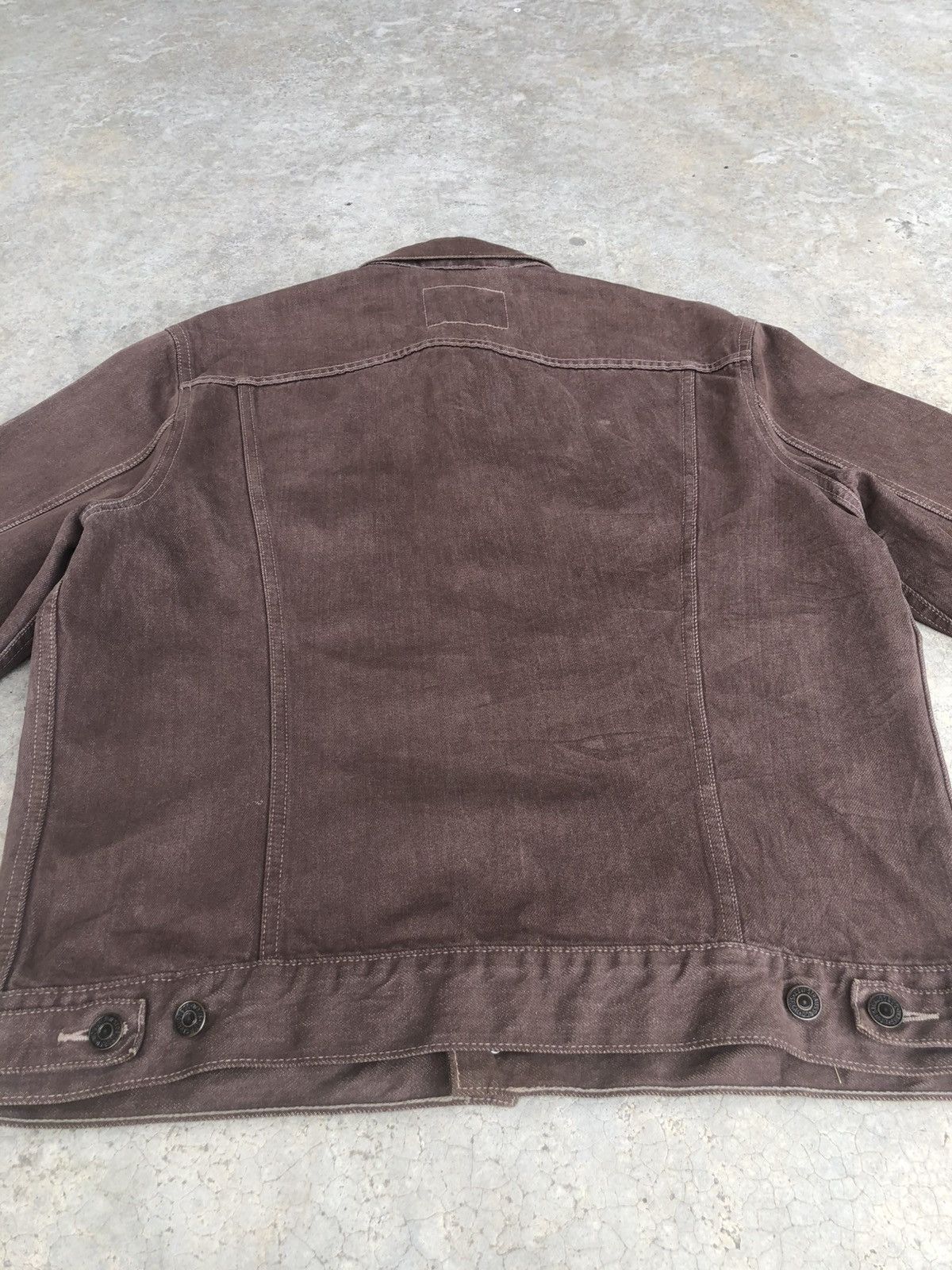 Levi's Vintage 90s' Levi’s Denim Jacket Distressed Denim Size US M / EU 48-50 / 2 - 12 Thumbnail