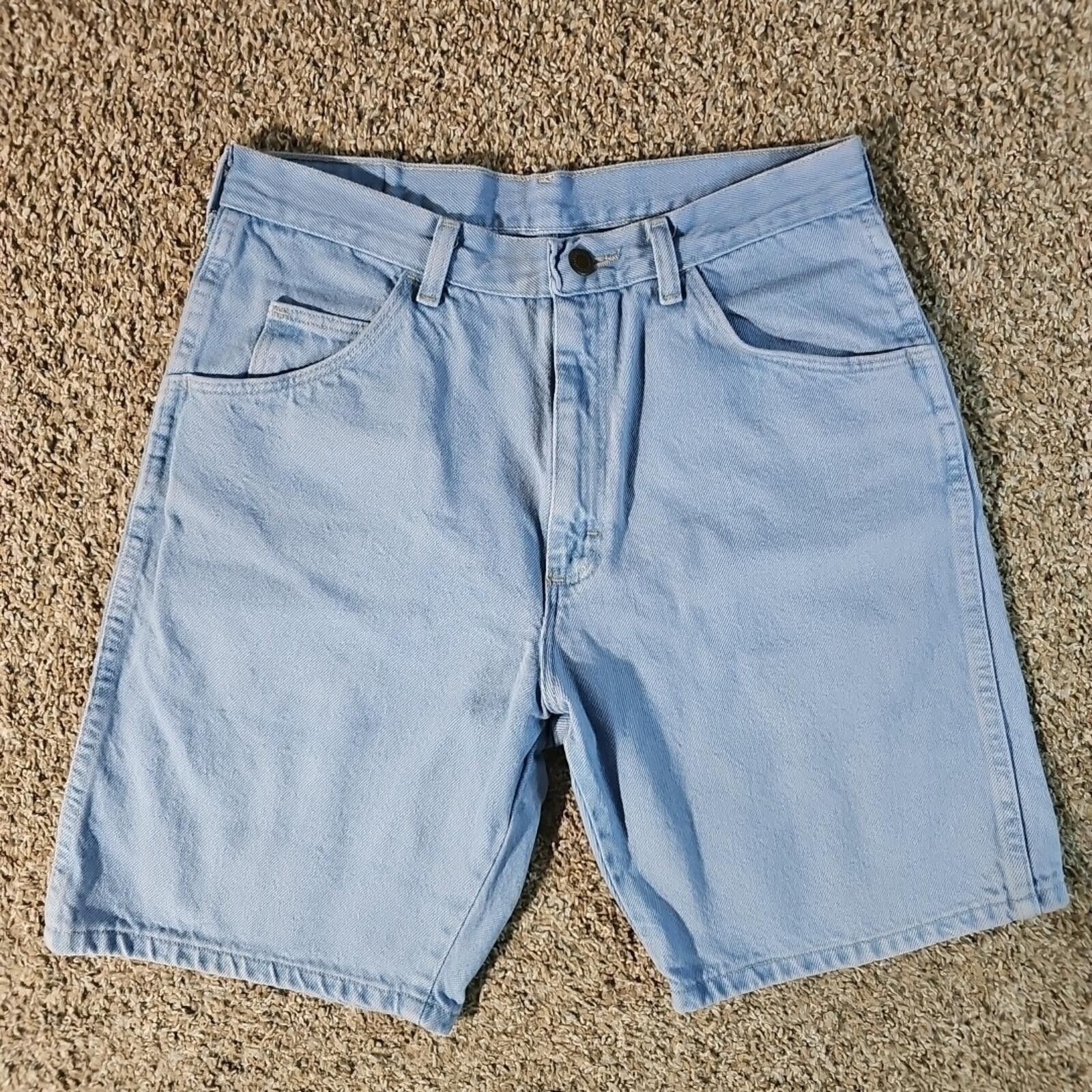 Wrangler Wrangler Light Denim Jean Shorts APPROX sz 30 Size US 30 / EU 46 - 1 Thumbnail