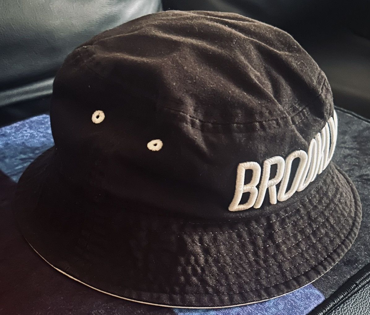 Born X Raised × NBA × New Era NBA x New era Brooklyn Nets bucket hat classic Black Size ONE SIZE - 3 Thumbnail