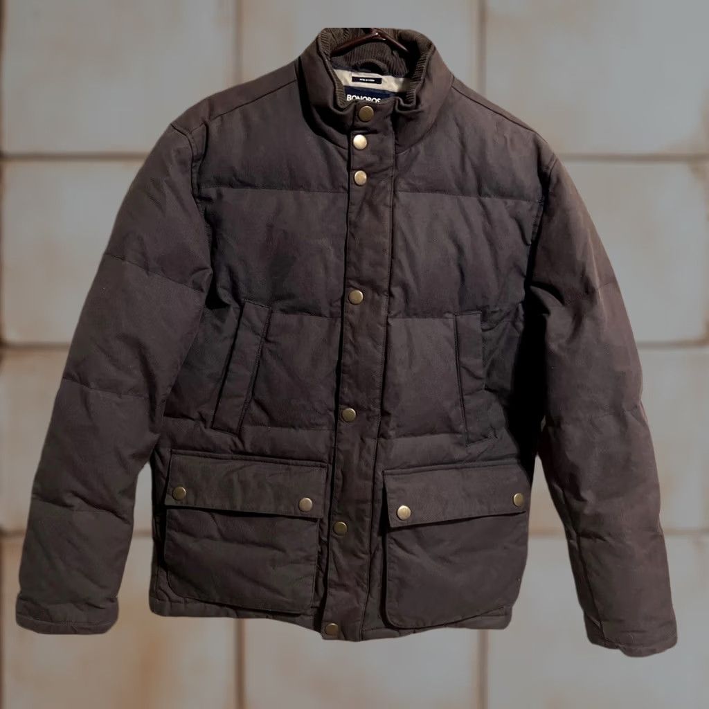 Bonobos VINTAGE Bonobos Quilted Jacket Men M Blue Solid Full Zip Pockets 90s Style Outdoor Casual Jacket/Coat Medium Size US M / EU 48-50 / 2 - 1 Thumbnail