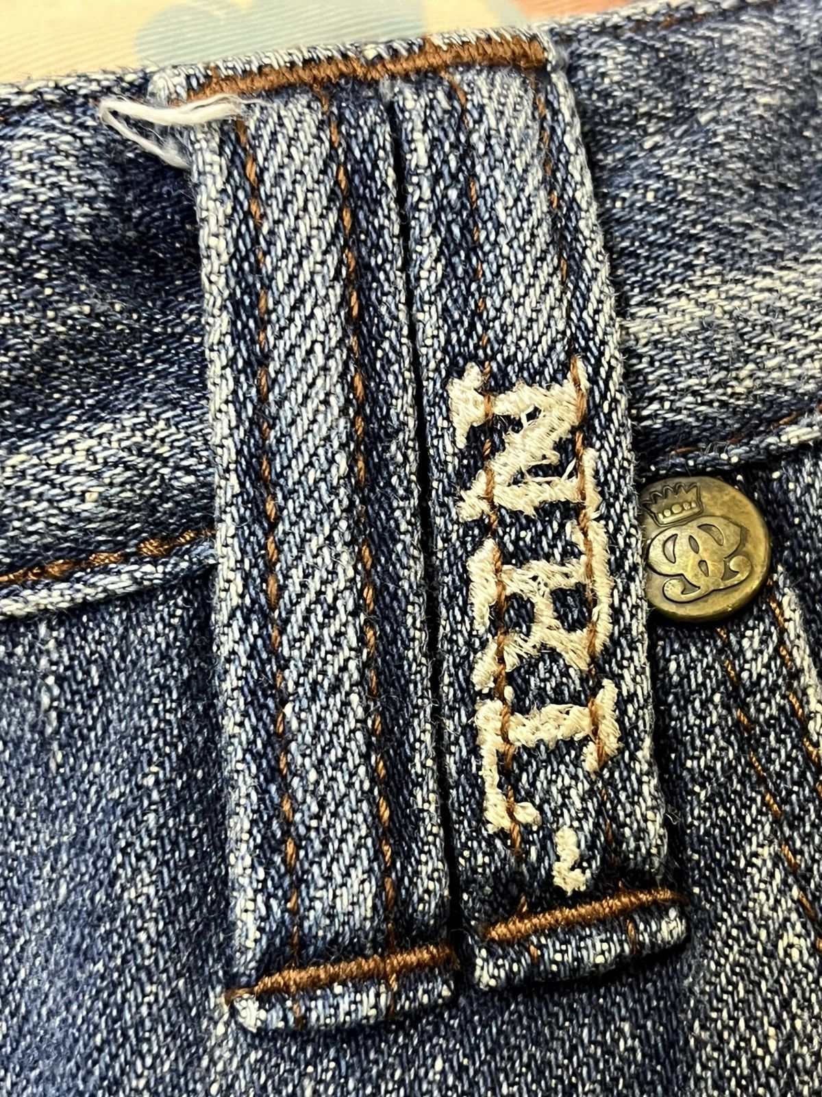 Japanese Brand Japanese streetwear NINE RULAZ LINE NRL distressed jeans Size US 36 / EU 52 - 14 Thumbnail