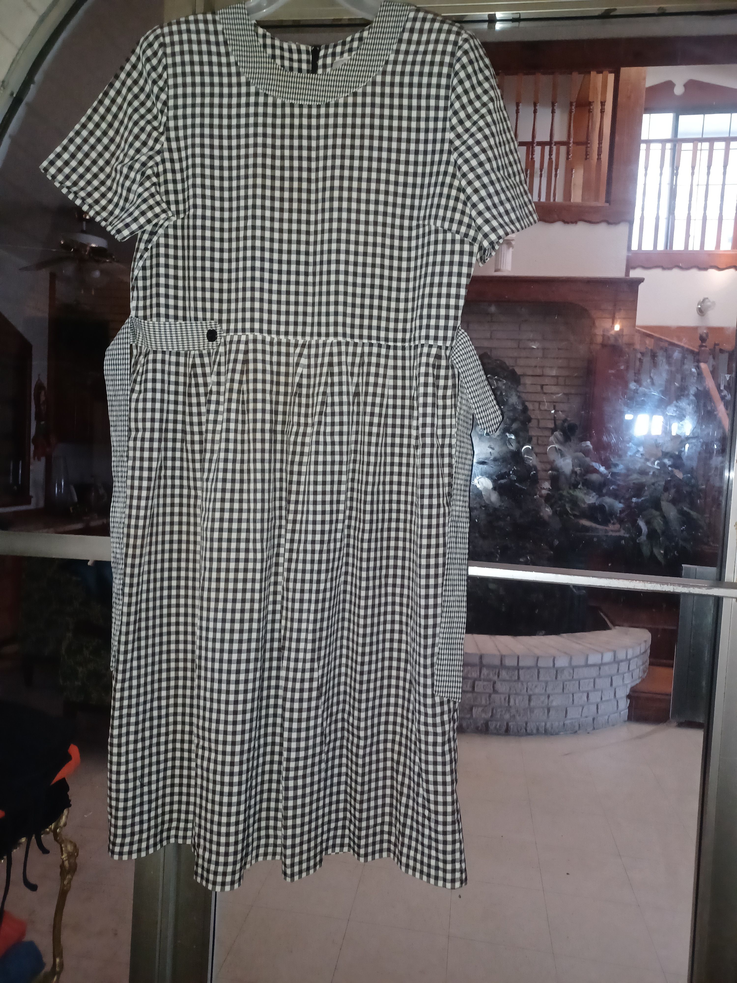 Other Kathie Lee Vintage Women's Maxi Dress SZ 12 Checkers Size XL / US 12-14 / IT 48-50 - 1 Thumbnail
