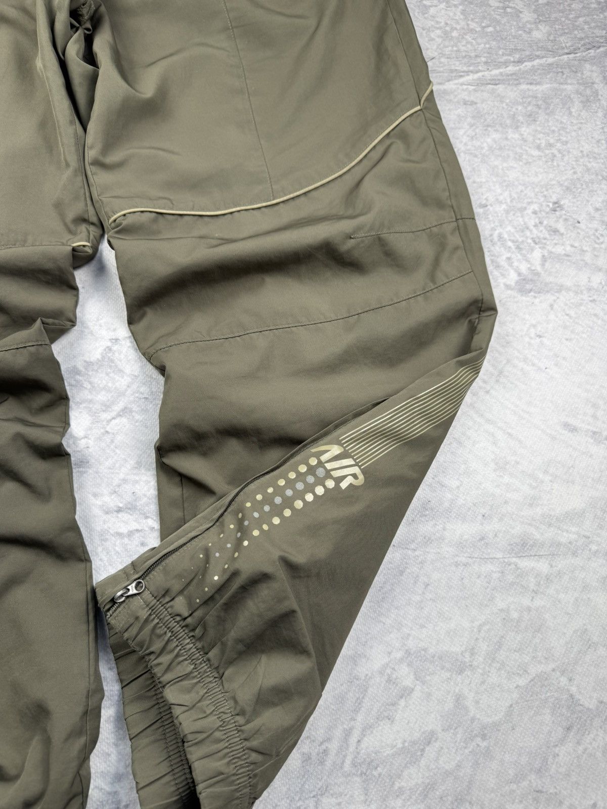 Nike × Vintage NIKE AIR MAX VINTAGE BASIC LOGO OVERSIZE BAGGY PANTS Size US 34 / EU 50 - 3 Thumbnail