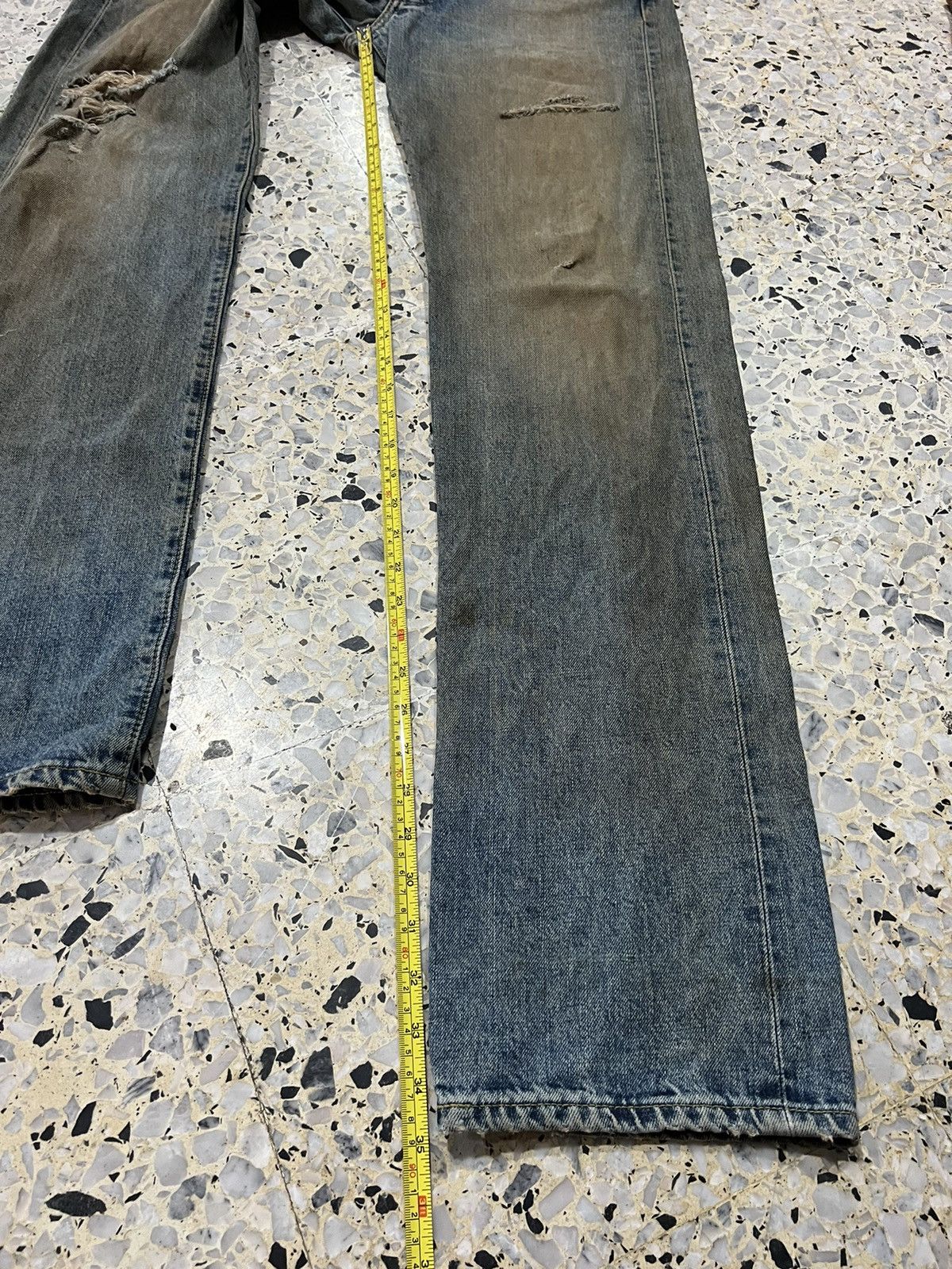 Levi's Vintage Clothing Vintage Levis 503B Selvedge Big E Denim Jeans Size US 30 / EU 46 - 18 Thumbnail