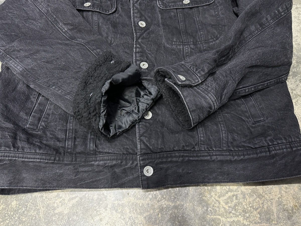 GU Crazy Rare GU Furr Denim Jacket Size US XL / EU 56 / 4 - 11 Thumbnail