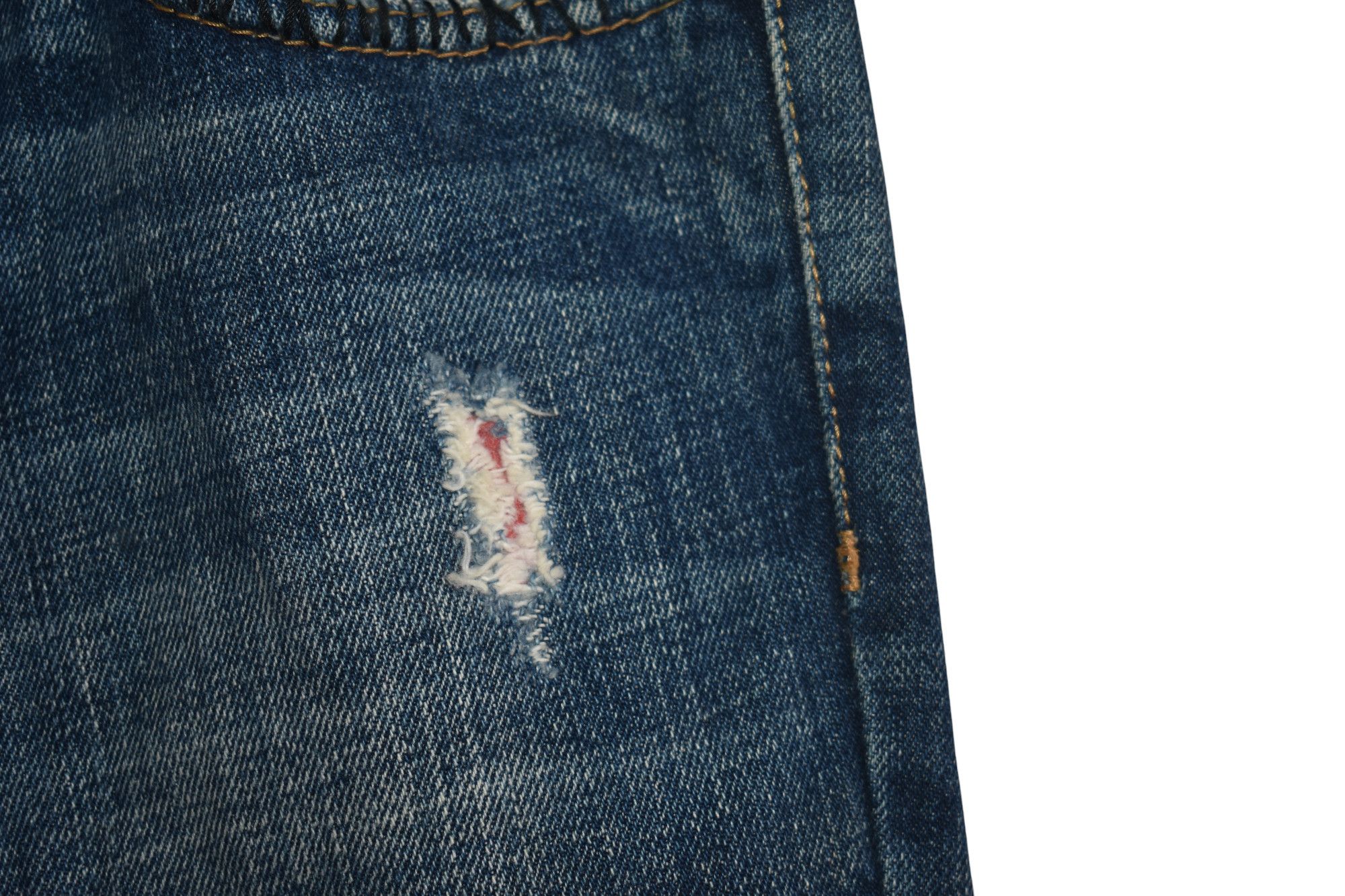 Dsquared2 × Vintage Dsquared2 Flared Denim Distress Fashion W30 Size US 32 / EU 48 - 4 Thumbnail