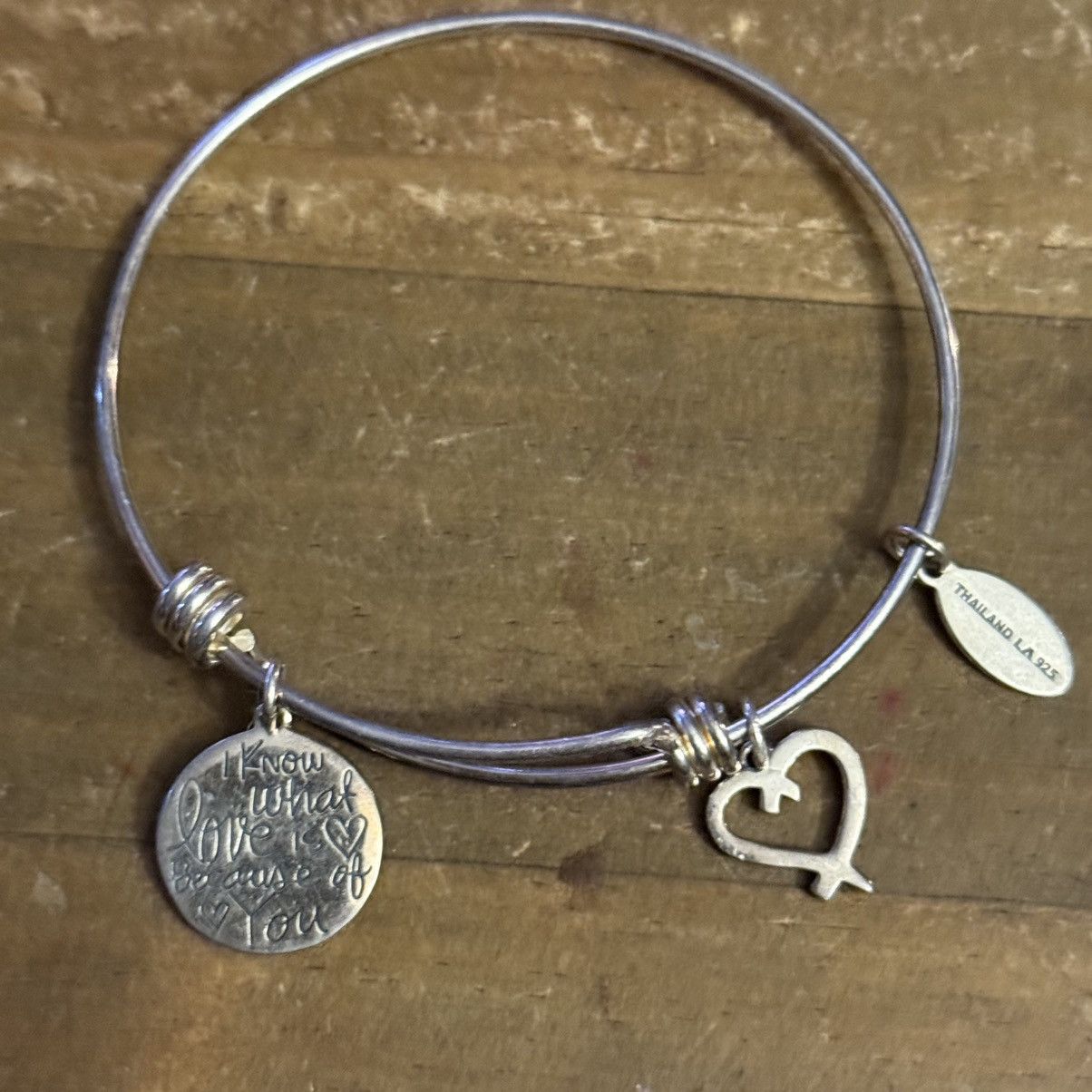 Other Extraordinary Life 925 expandable Mom charm bangle bracelet Size ONE SIZE - 5 Thumbnail
