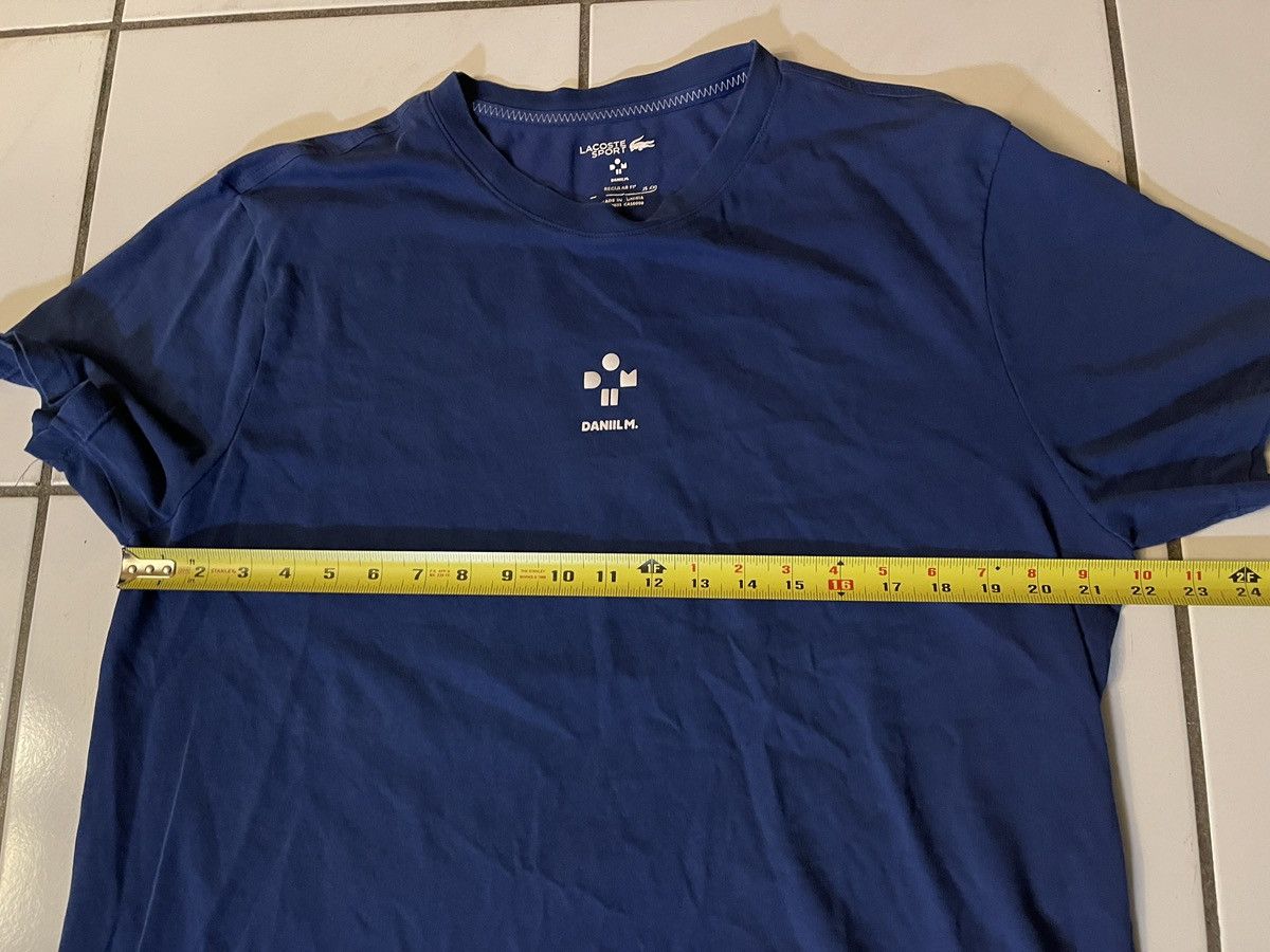 Lacoste Lacoste Tennis x Daniil Medvedev XXL T Shirt Blue Size US XXL / EU 58 / 5 - 5 Thumbnail