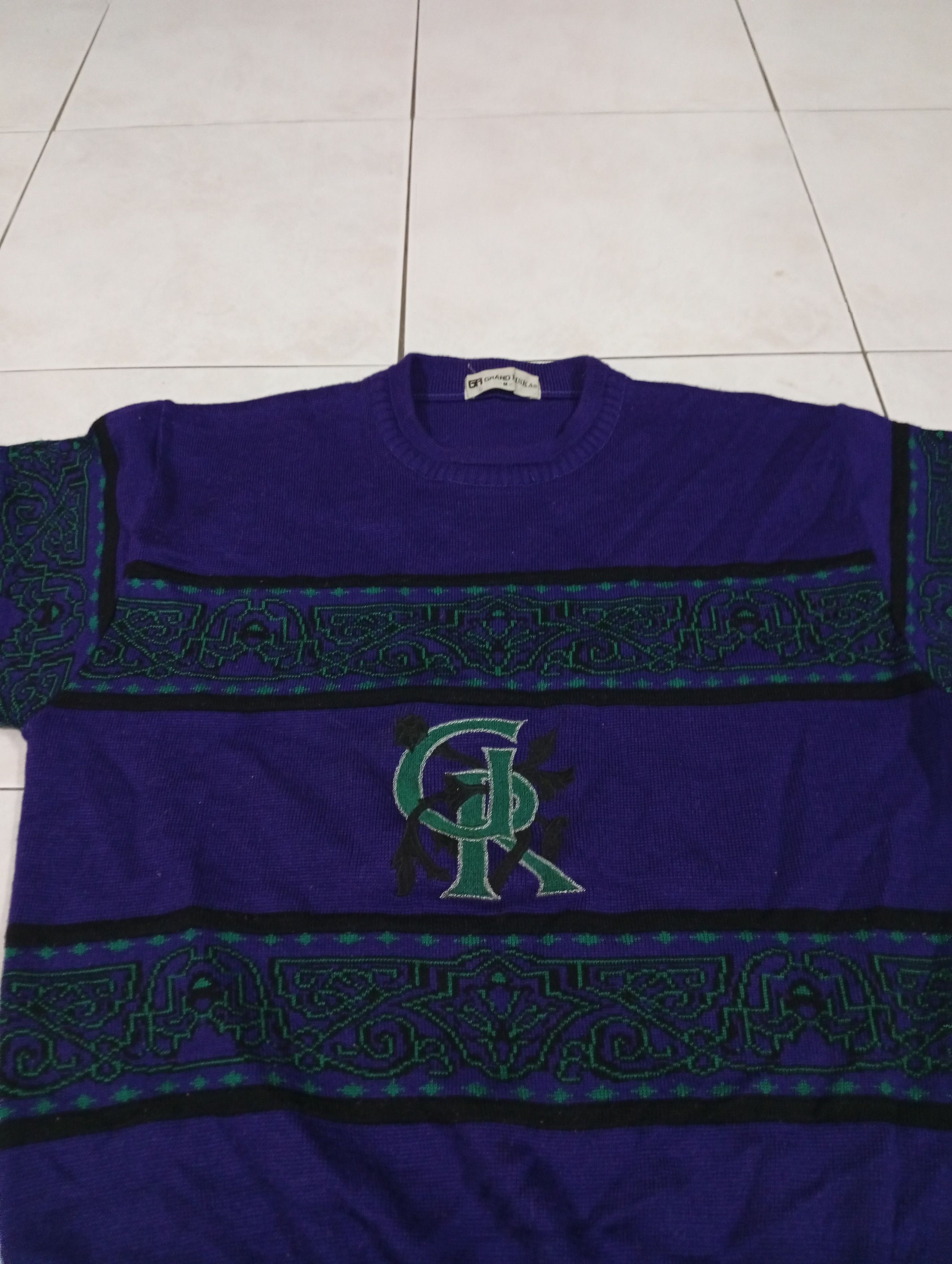 Japanese Brand VINTAGE GRAND RISKA X KNITWEAR Size US S / EU 44-46 / 1 - 10 Thumbnail