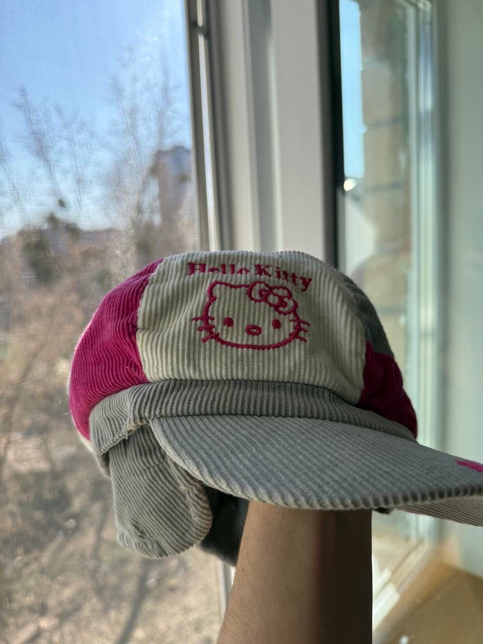 Japanese Brand × Vintage Vintage Hello Kitty Velvet Cap Size ONE SIZE - 2 Thumbnail