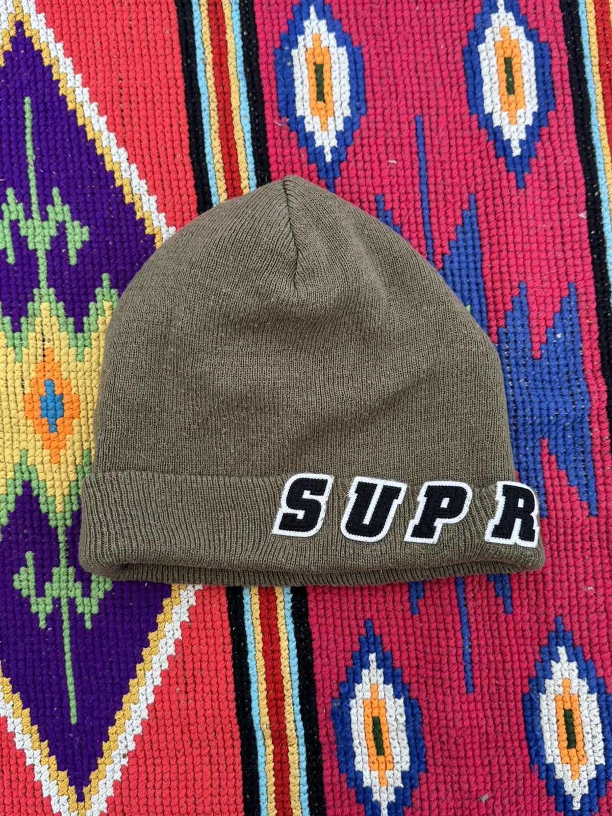 Supreme Supreme SS19 Felt Logo Beanie Size ONE SIZE - 5 Thumbnail