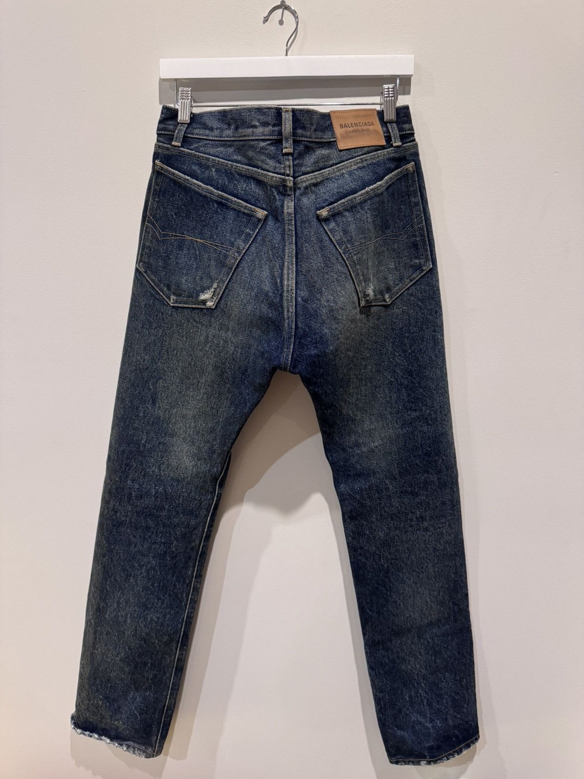 Balenciaga Balenciaga garde-robe heavy denim pants Size US 30 / EU 46 - 3 Thumbnail