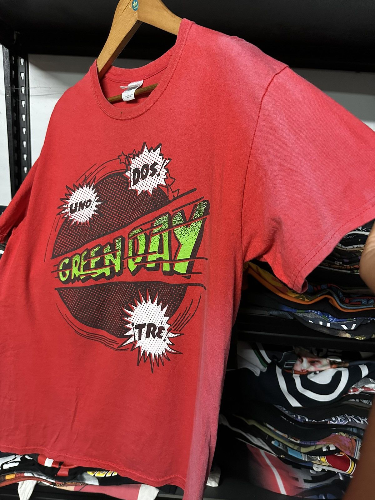 Band Tees Vintage Green Day Tour Sun Faded Tee Size US L / EU 52-54 / 3 - 6 Thumbnail