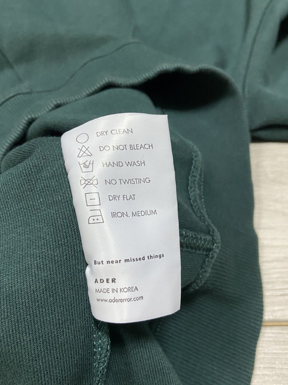 Ader Error Ader Error size A1 Sweatshirt Korea Size US L / EU 52-54 / 3 - 7 Thumbnail