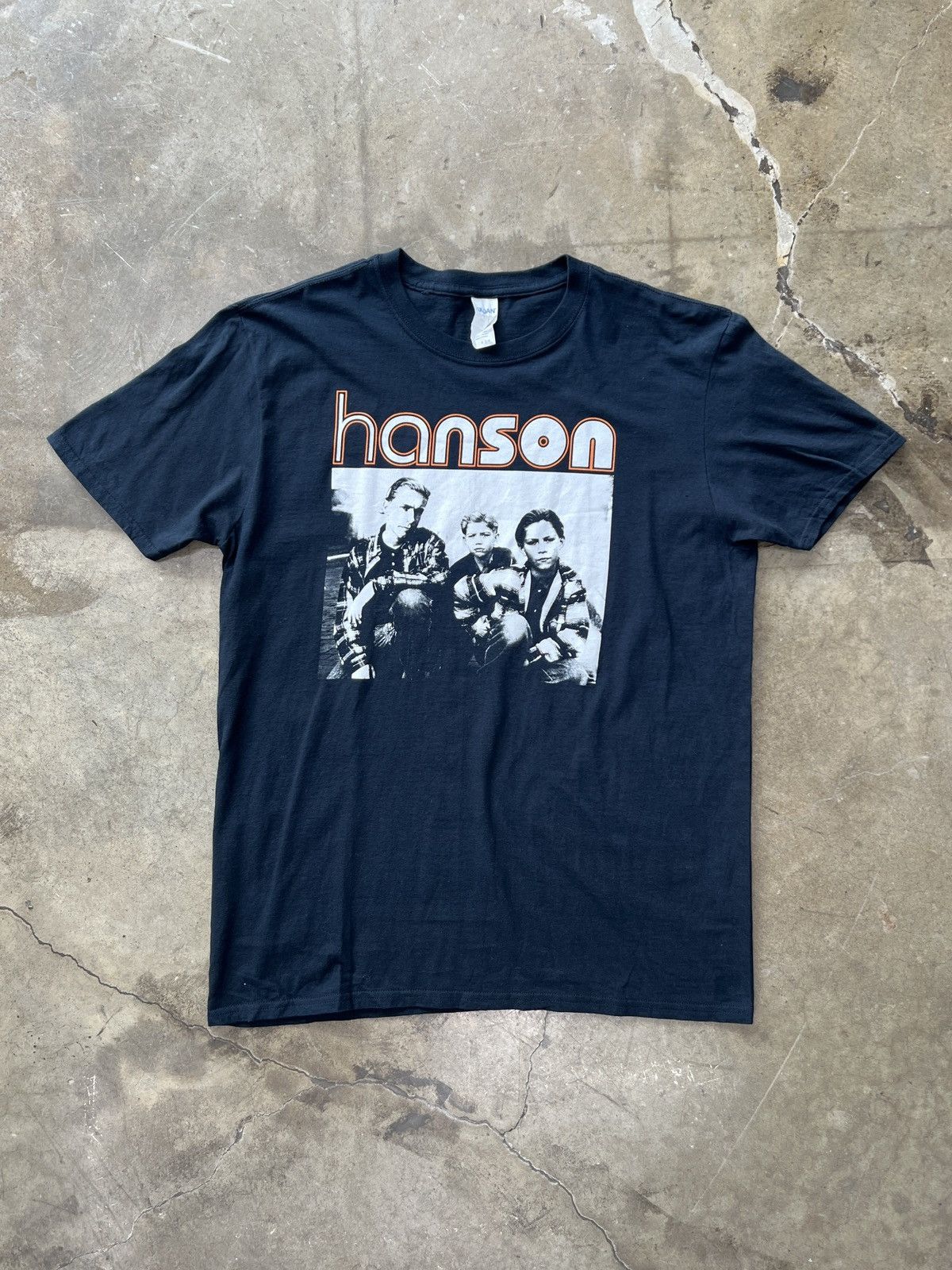 Band Tees × Vintage Vintage 90s Hanson Photo Band Tee Large Size US L / EU 52-54 / 3 - 2 Thumbnail