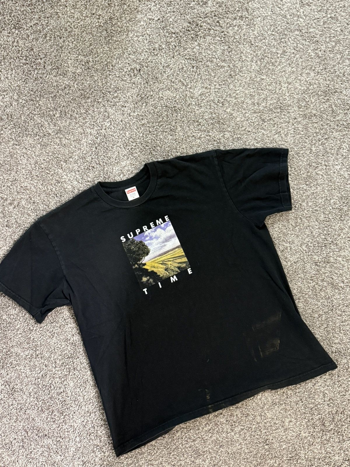 Supreme Supreme Supreme Time Tee Size US XL / EU 56 / 4 - 1 Thumbnail
