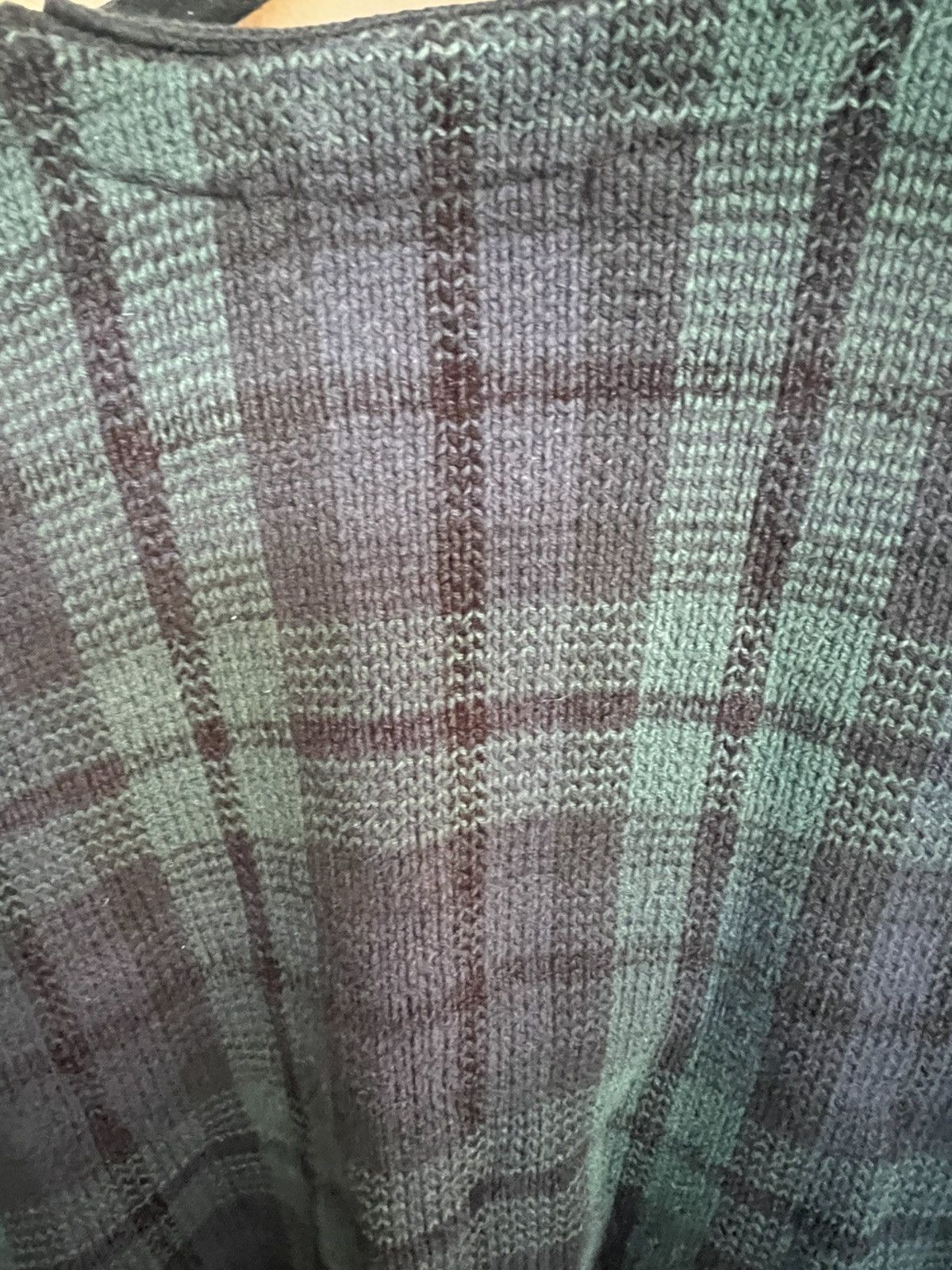 Liz Claiborne Vintage 80's Claiborn plaid cardigan sweater Size US L / EU 52-54 / 3 - 4 Thumbnail