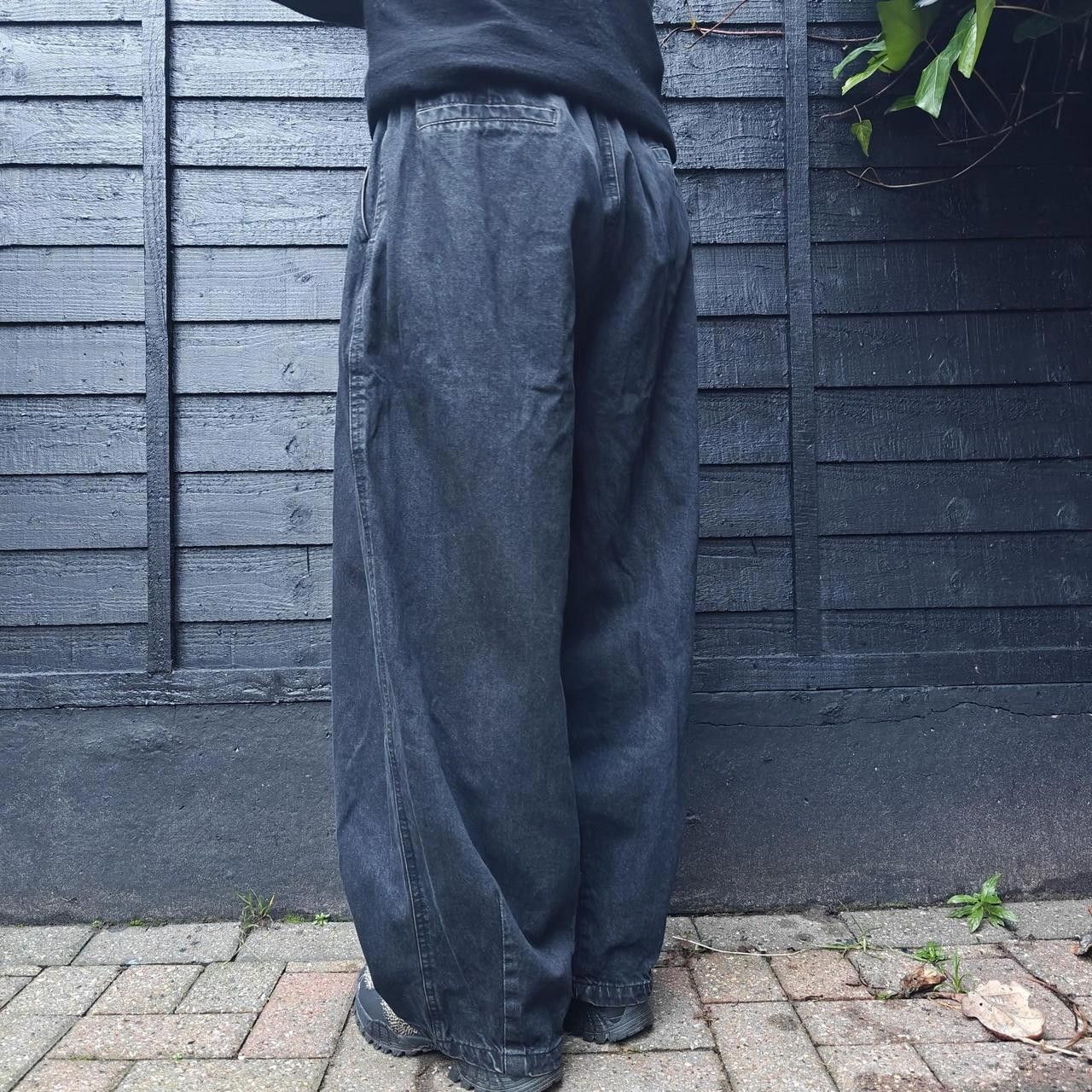 Other Japanese Baggy Denim Balloon Pants Size US 32 / EU 48 - 4 Thumbnail