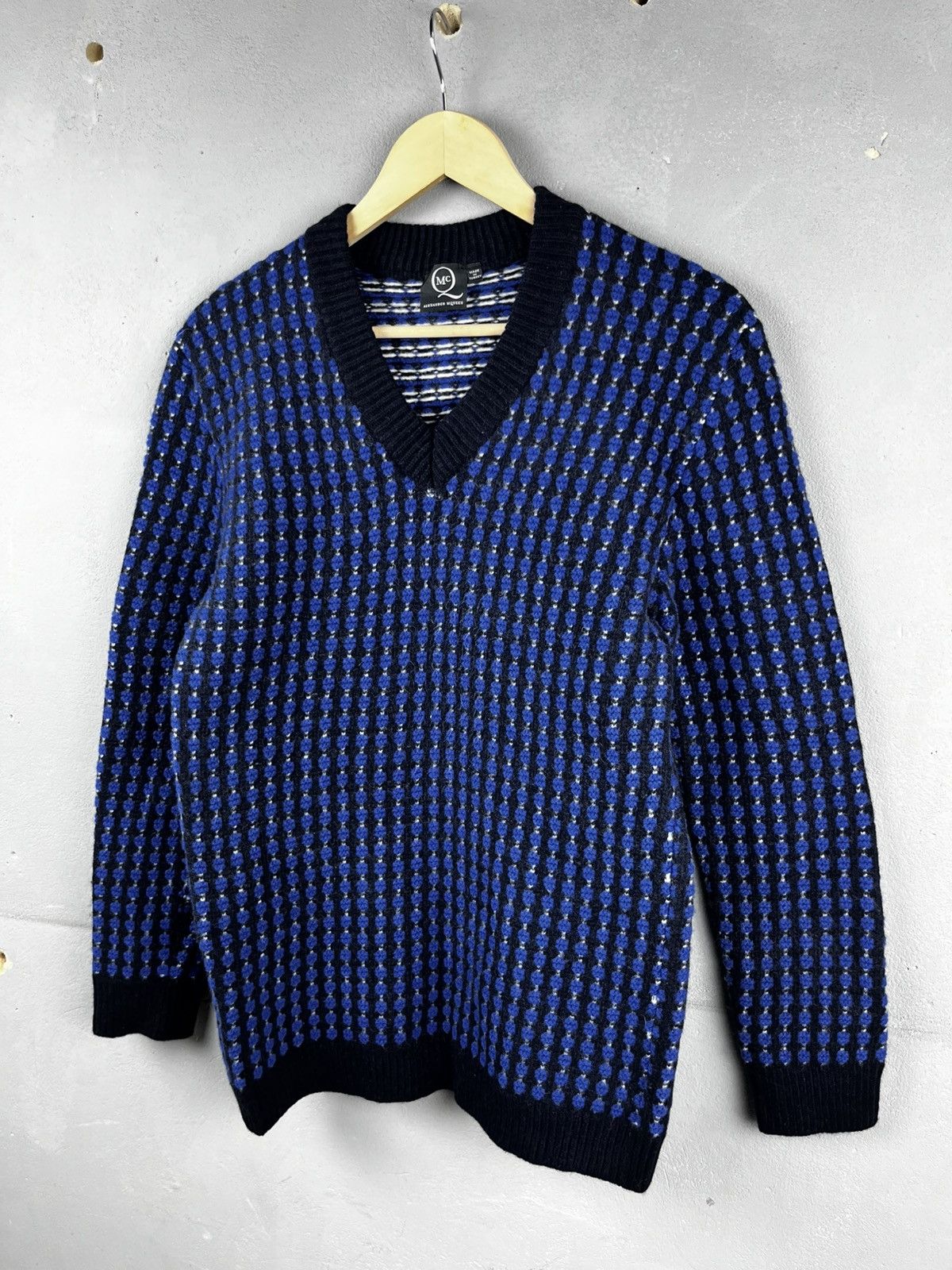 Alexander McQueen Alexander McQueen MCQ Men’s Black Wool Sweater Size US M / EU 48-50 / 2 - 6 Thumbnail