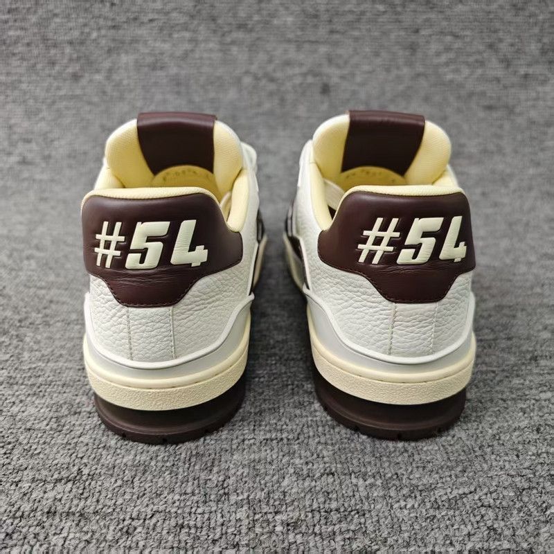 Louis Vuitton Louis Vuitton Trainer Leather Low-Top Sneakers -2508 Size US 7.5 / EU 40-41 - 3 Thumbnail