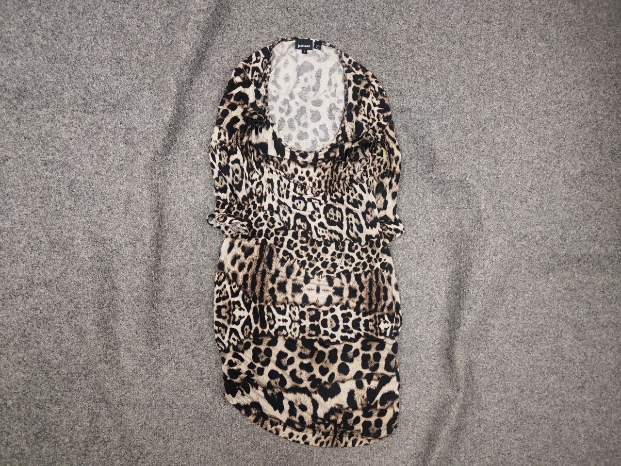 Just Cavalli Vintage Just Roberto Cavalli Leopard Print Midi body Dress Size S / US 4 / IT 40 - 1 Thumbnail