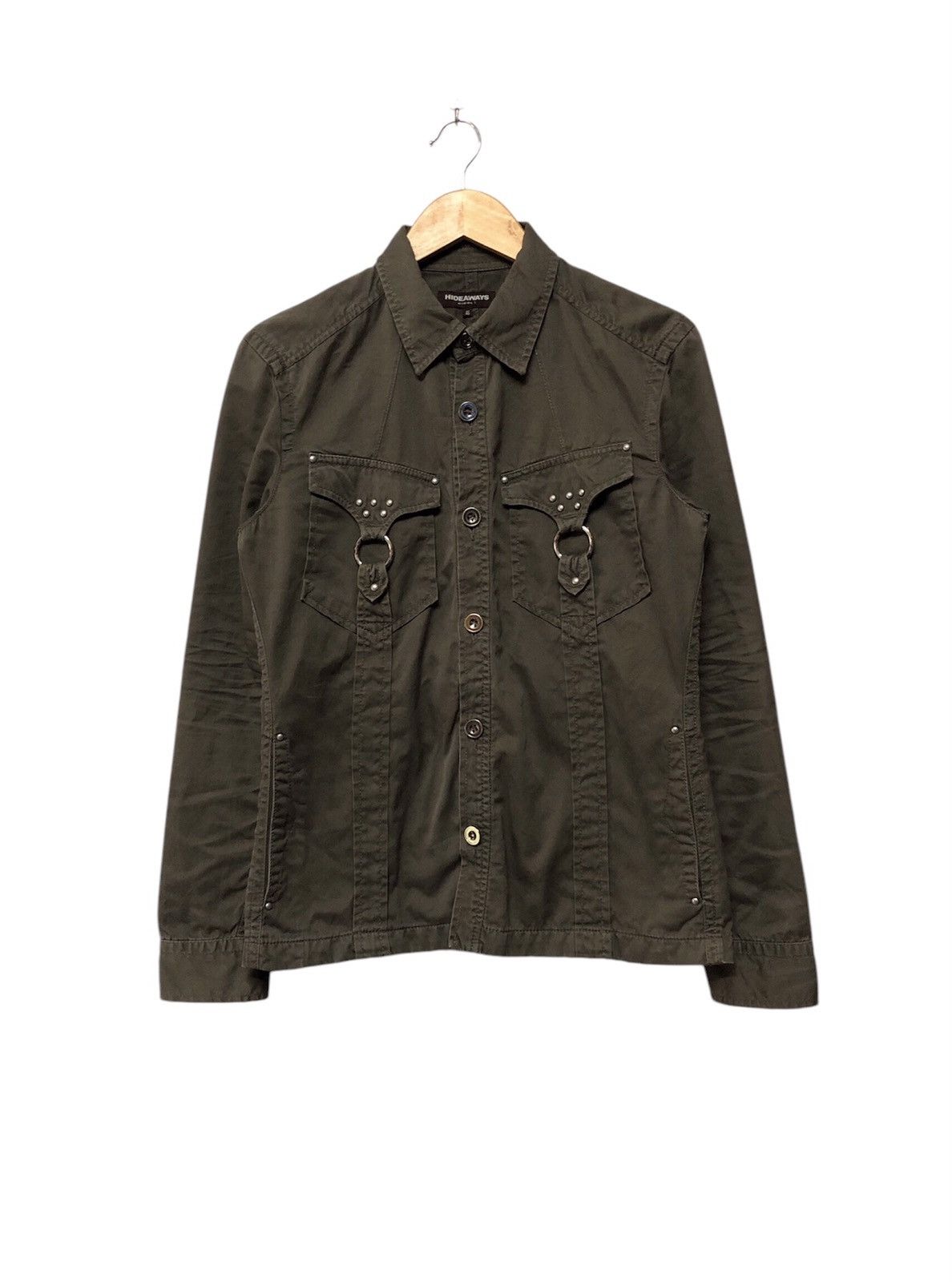Issey Miyake Hideaways Nicole Military Cargo Pocket Tactical Jacket Size US S / EU 44-46 / 1 - 1 Thumbnail