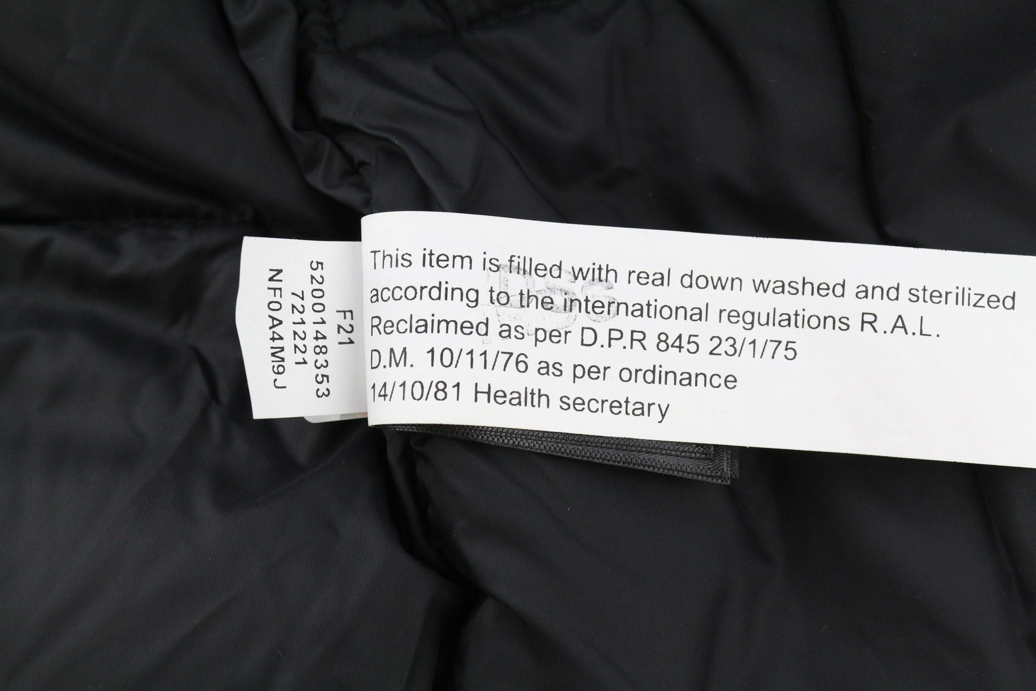 The North Face DIABLO DOWN S Black 700 Down Insulated Quilted Puffer 81688 Size US S / EU 44-46 / 1 - 11 Thumbnail