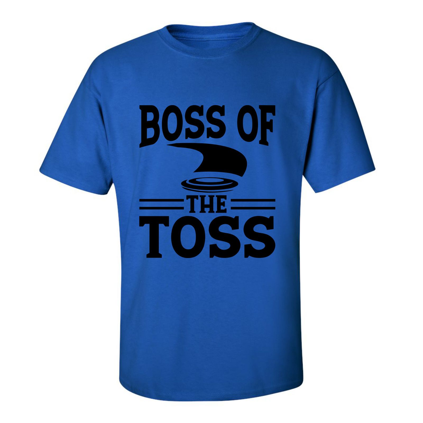 Gildan Disc Golf Shirt BOSS of the TOSS Mens Discgolfing T-Shirt Size US L / EU 52-54 / 3 - 7 Thumbnail